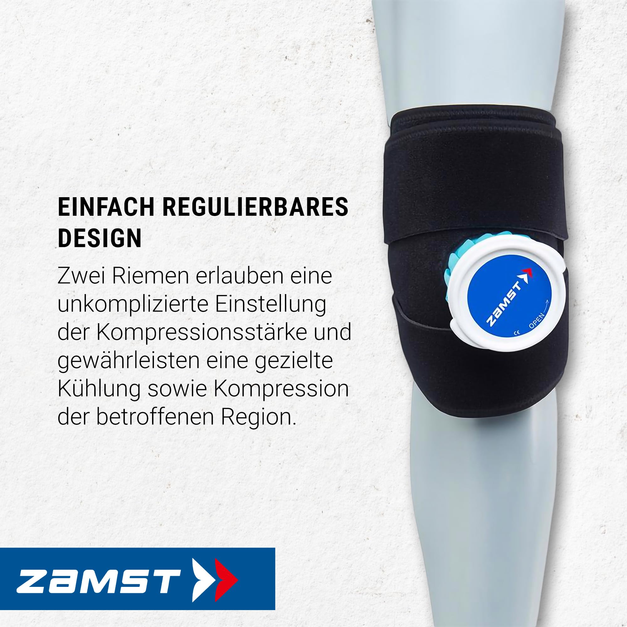 Zamst IW-1 Set Eisbehandlung für Ellenbogen, Knie und Knöchel