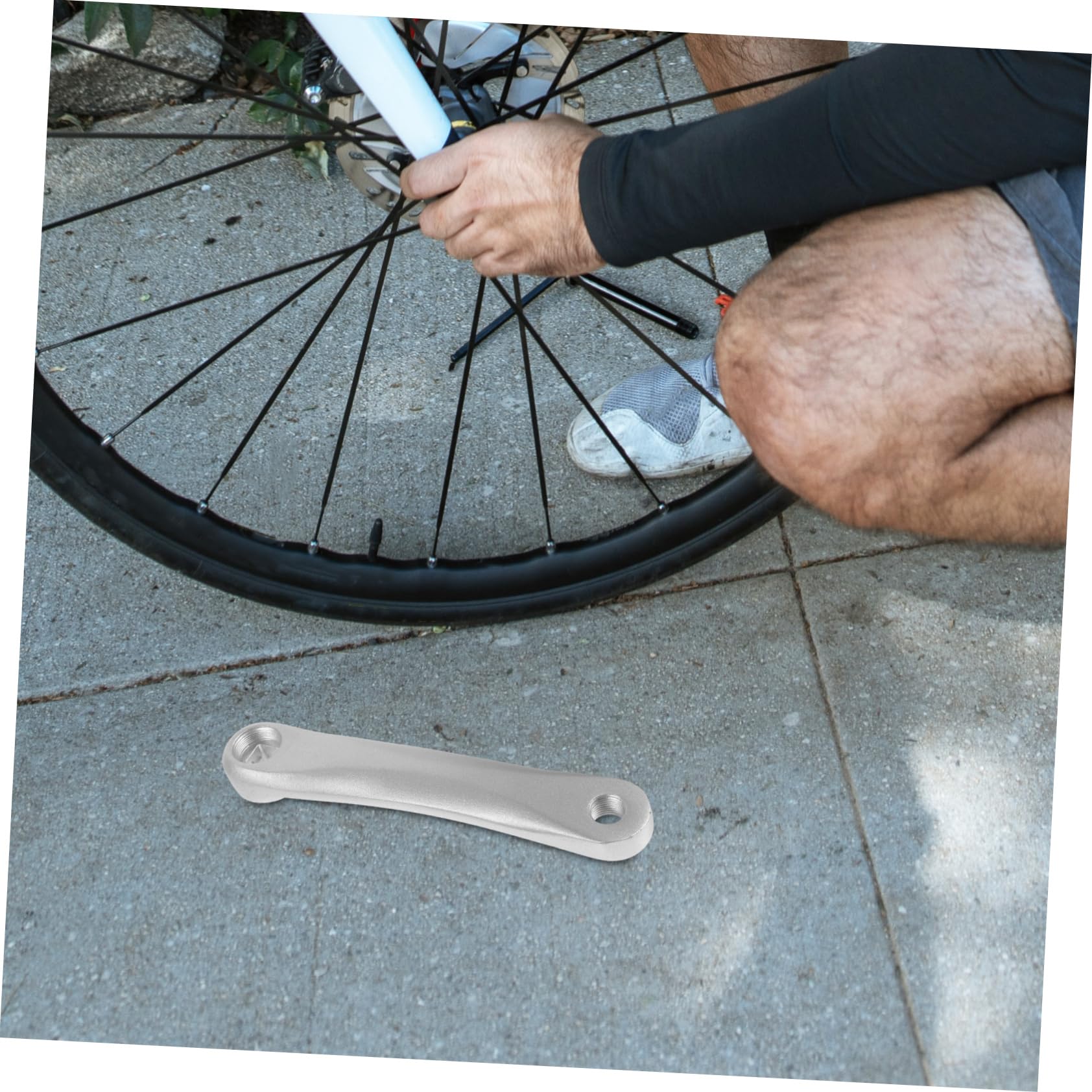 Abaodam Pedivella Bici Sostituibile Attrezzo per Compatibile con Pieghevoli Design e Resistente