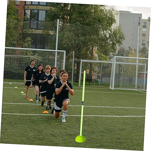 Miniatura 4 de Toddmomy 1 juego de caña de entrenamiento de fútbol caña de baloncesto signo de competencia barril de entrenamiento de fútbol bastones de baloncesto