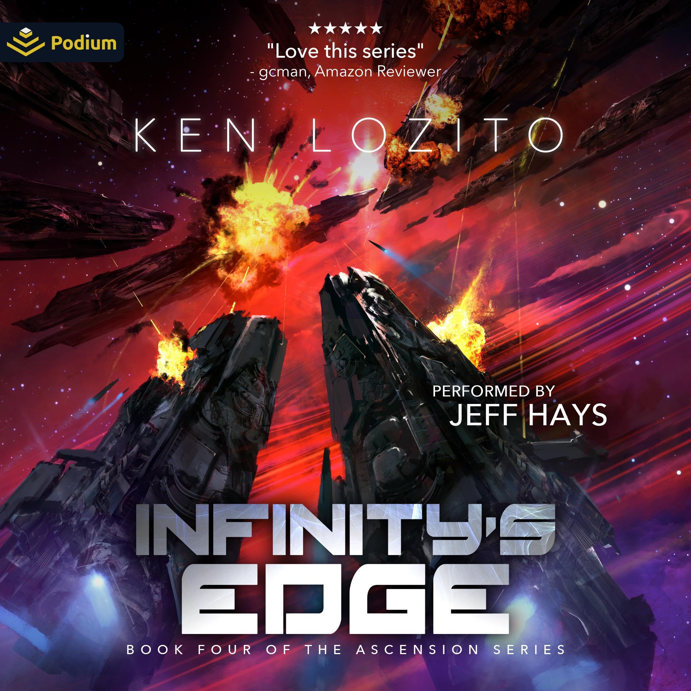 Cover art for Infinity's Edge