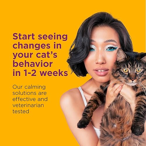 Miniatura 3 de Spray de 2 onzas Comfort Zone para gatos calmante y control de arañazos tamaño de viaje reduce la marca de orina arañazos destructivos y otros