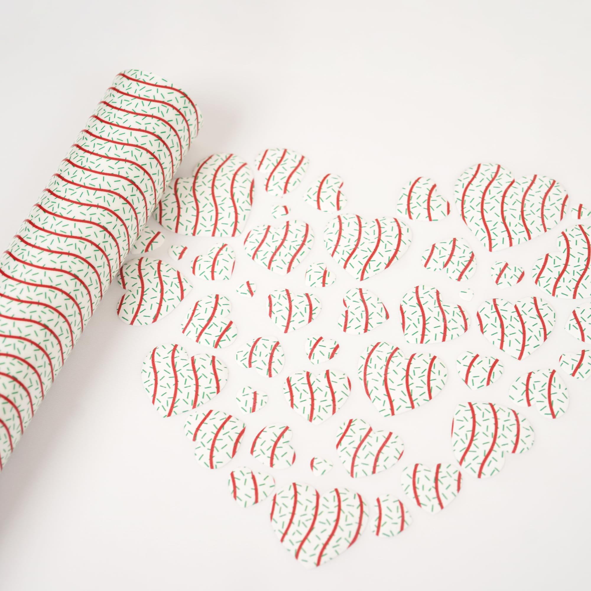 Stripes & Sprinkles Puff Heat Transfer Vinyl by Make Market® - Christmas and Holiday Crafts