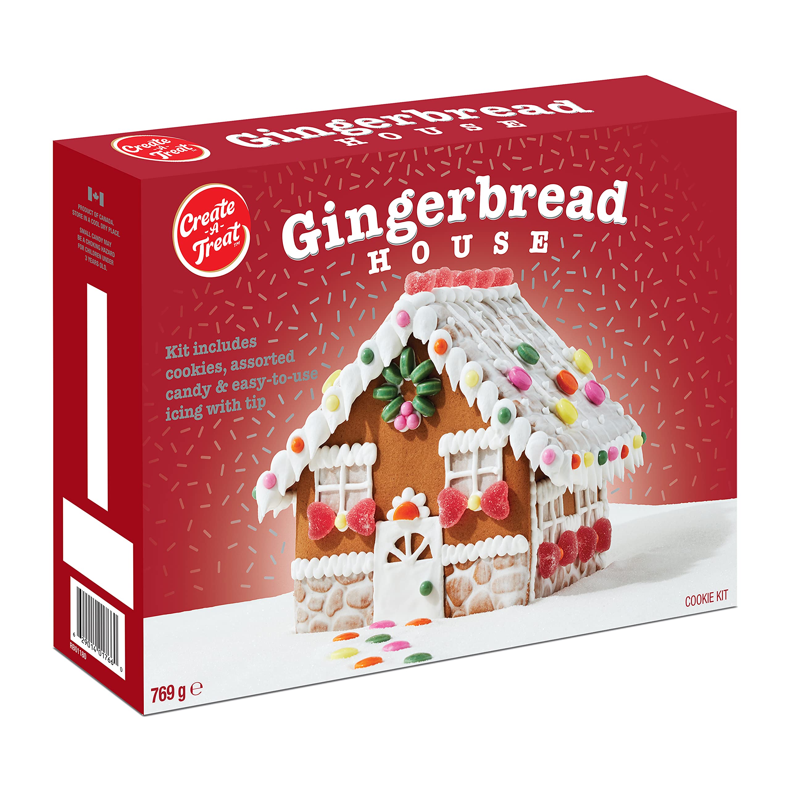 Create-A-Treat Maison en pain d'épices 769 g | Noël | Cadeau | Famille | Saison | Enfants
