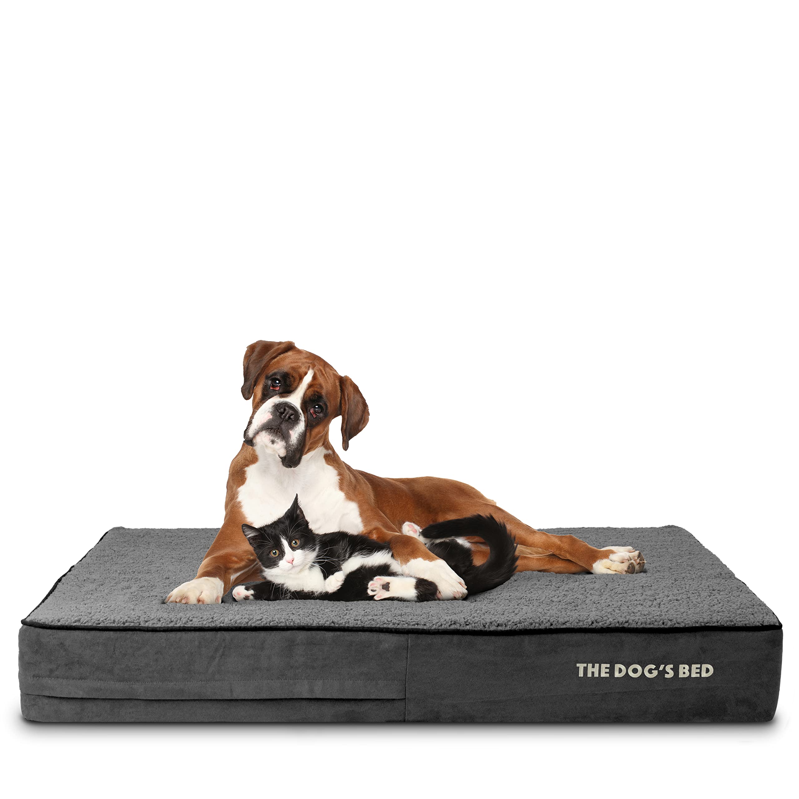 KOO STORE特別価格The Dog’s Dog Bed Faux Bed Memory Premium Grey Orthopedic