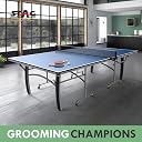 STAG WITH DEVICE Active 16 Premium Table Tennis Table| Enhance Game with Full Size Indoor T.T Table | Ideal for Home & Club | Foldable with Wheels | Included Net, Cover, 2 ITTF Bats & 3 Balls gallery image