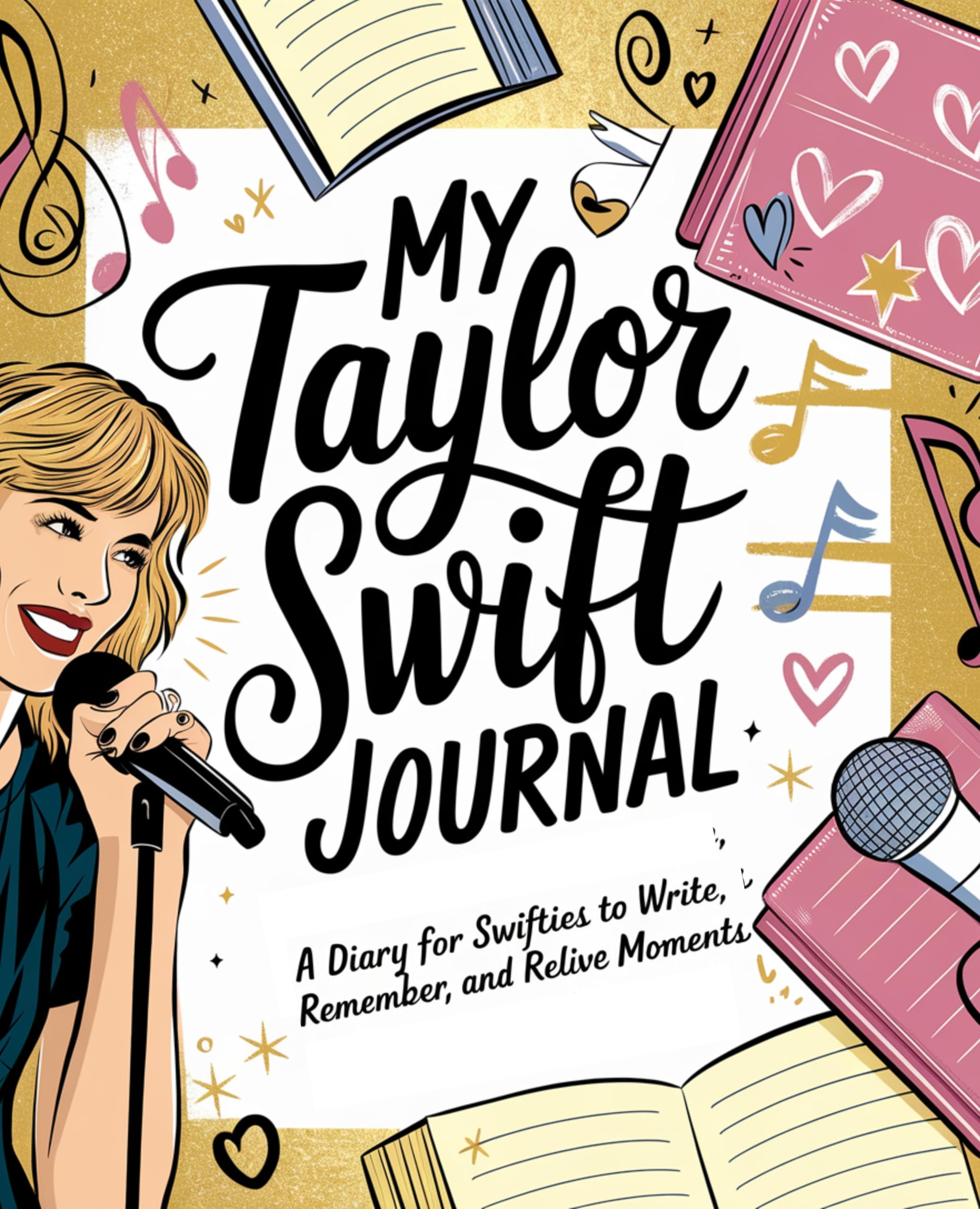 My Taylor Swift Journal: A Diary for Swifties to Write, Remember and Relive Moments