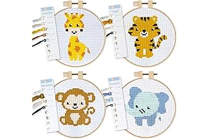 Animal Cross Stitch Kits: Embrace the Artistic Adventure