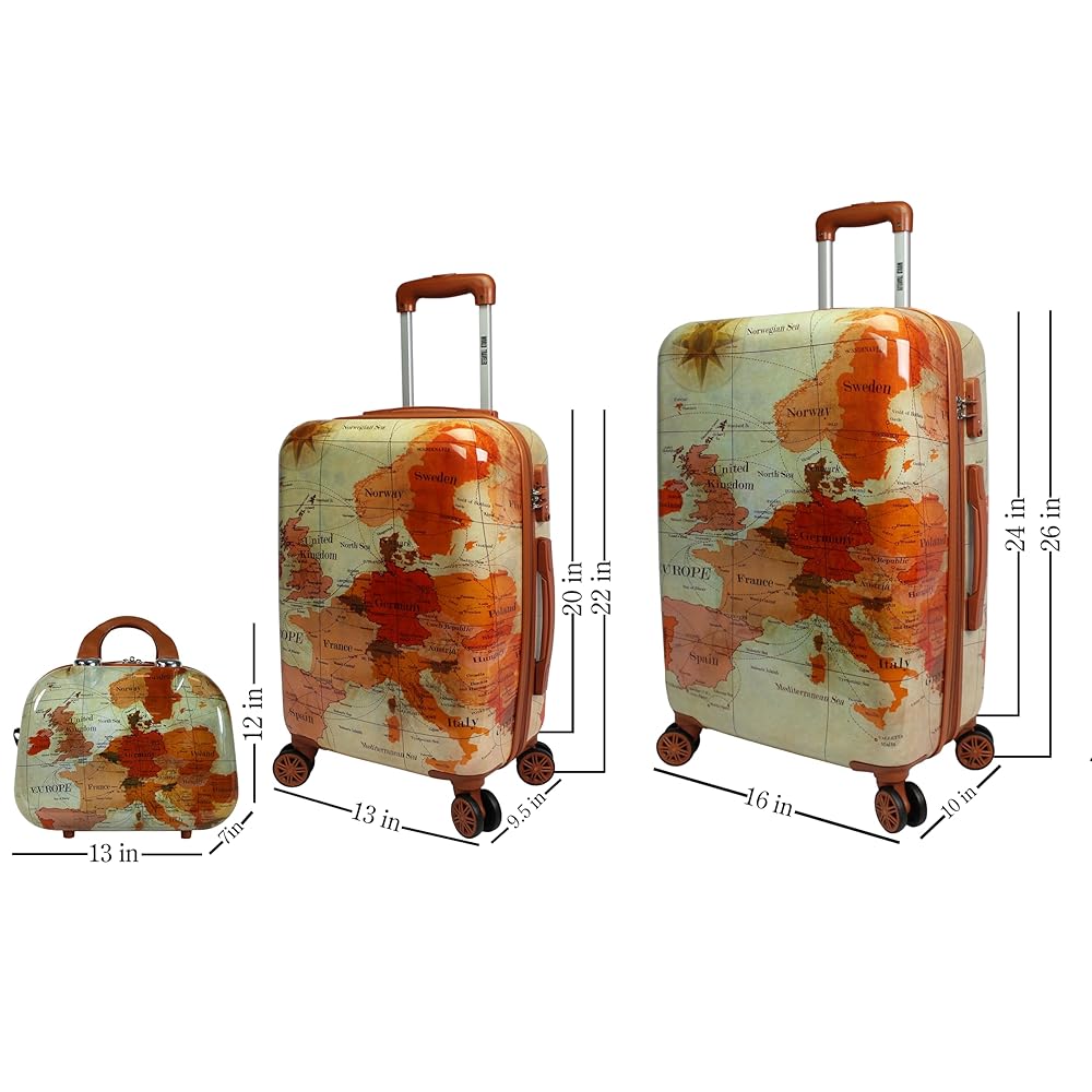 Amazon.com | World Traveler Europe Hardside Lightweight