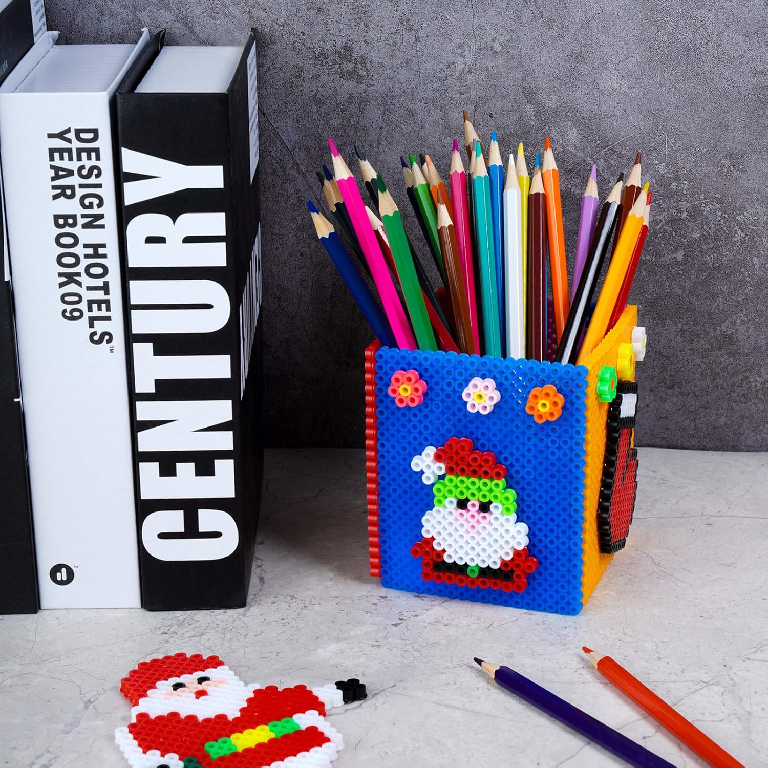 36000 Pcs Value Pack Fuse Beads 45 Colors, Bulk Assorted Multicolor Fuse Beads for Kids and Chilren Crafts with Ironing Papaer - Image 8