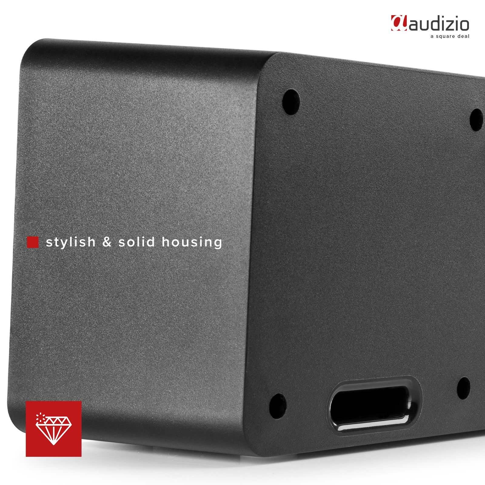 Audizio Reacondicionado Monza – Radio estéreo Dab/FM con Altavoz Bluetooth, Pantalla LCD y Sonido DSP 50W, Color Negra