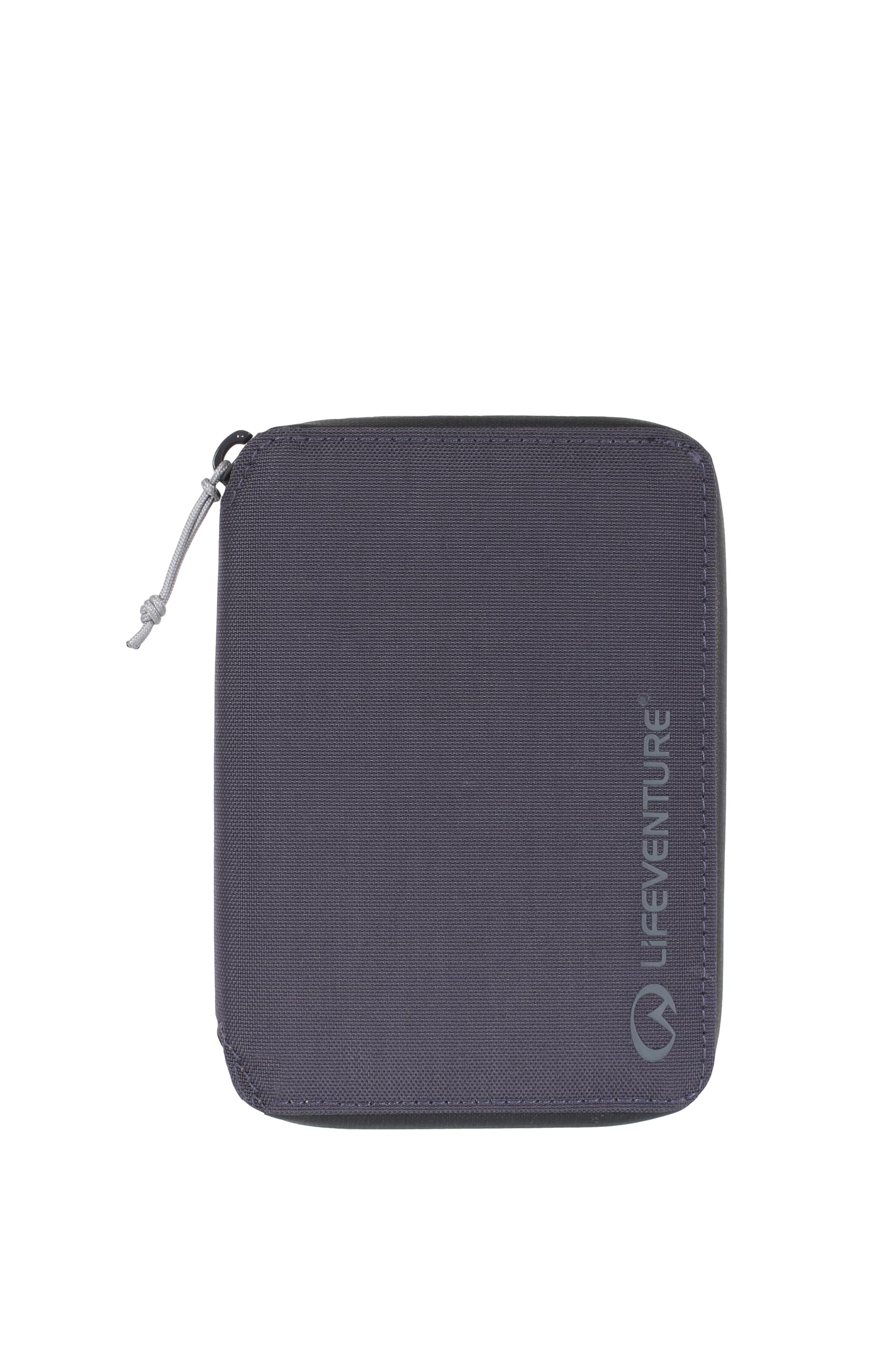 Lifeventure RFID Mini Travel Wallet | Slim, Eco-Friendly Recycled Nylon Wallet, Passport & Document Holder for Travel | Water Resistant, 7 Card Slots, Passport Pocket & Pen Loop, Navy
