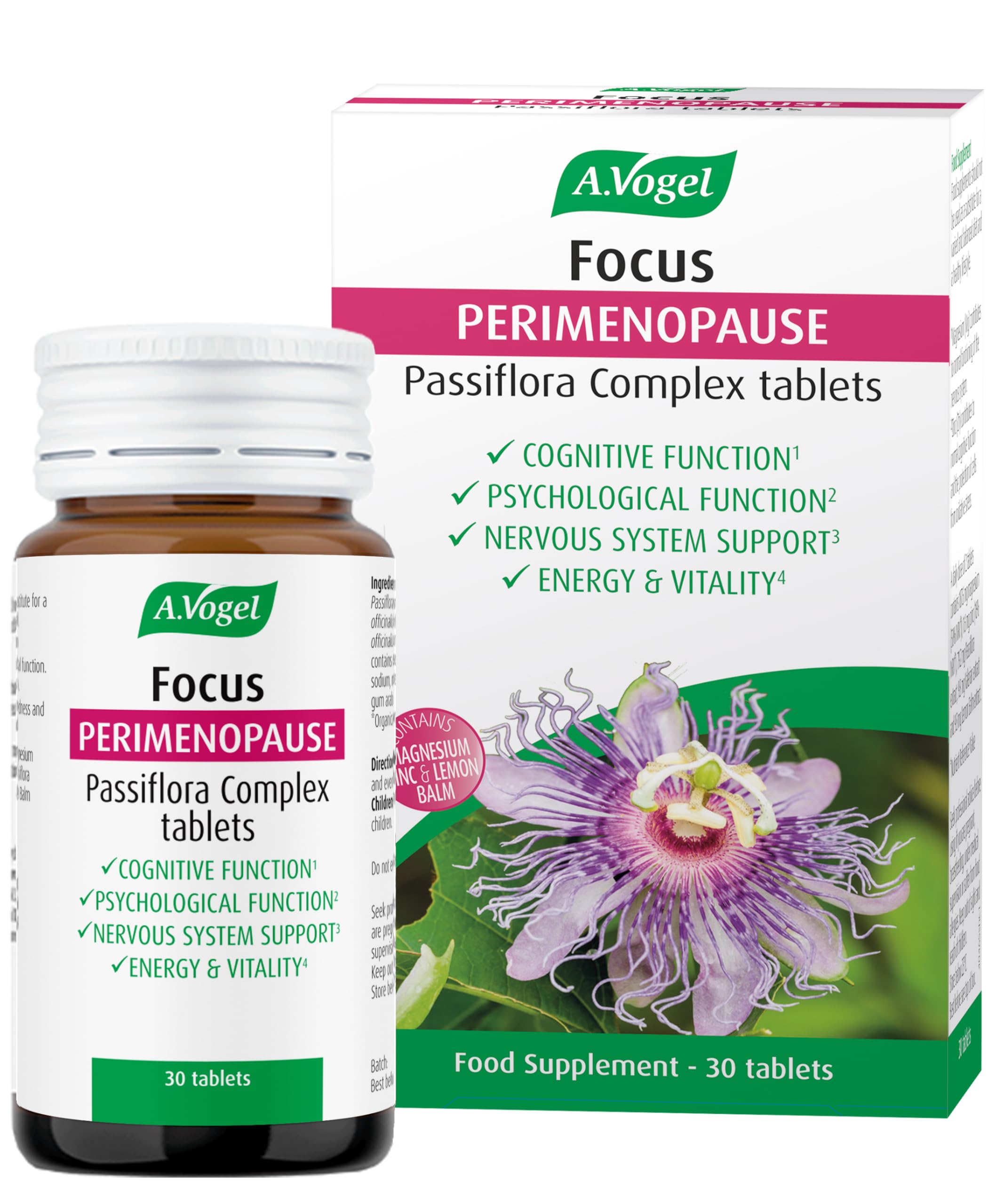 Perimenopause Focus Passiflora Tablets