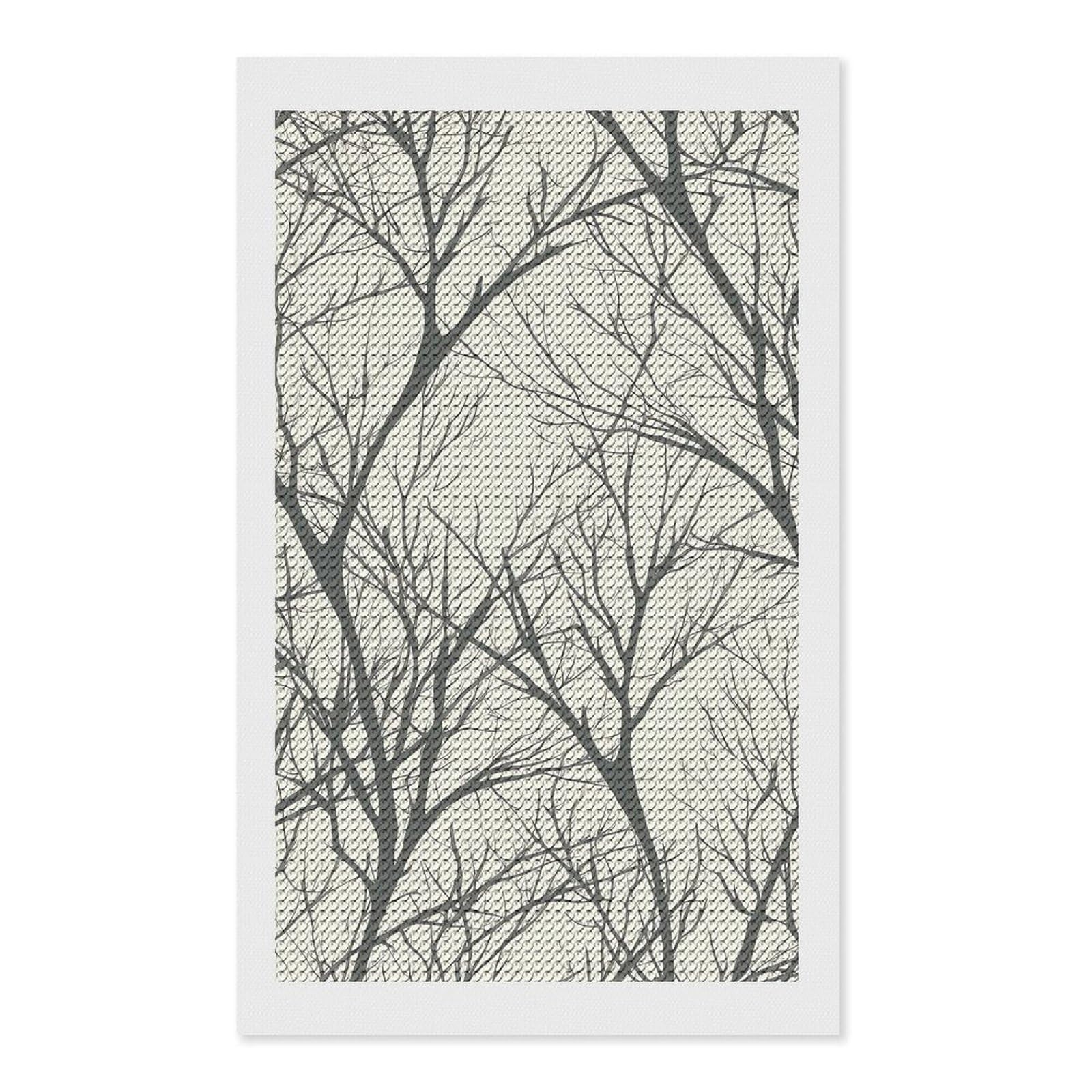 Tree Branch Diamond Art Kits for Adults, DIY 5D Diamonds Painting Kits for Beginner, Round Full Drill Diamond Dots Painting, Diamonds Pictures Gem Art and Crafts Wall Decor 12"x20"