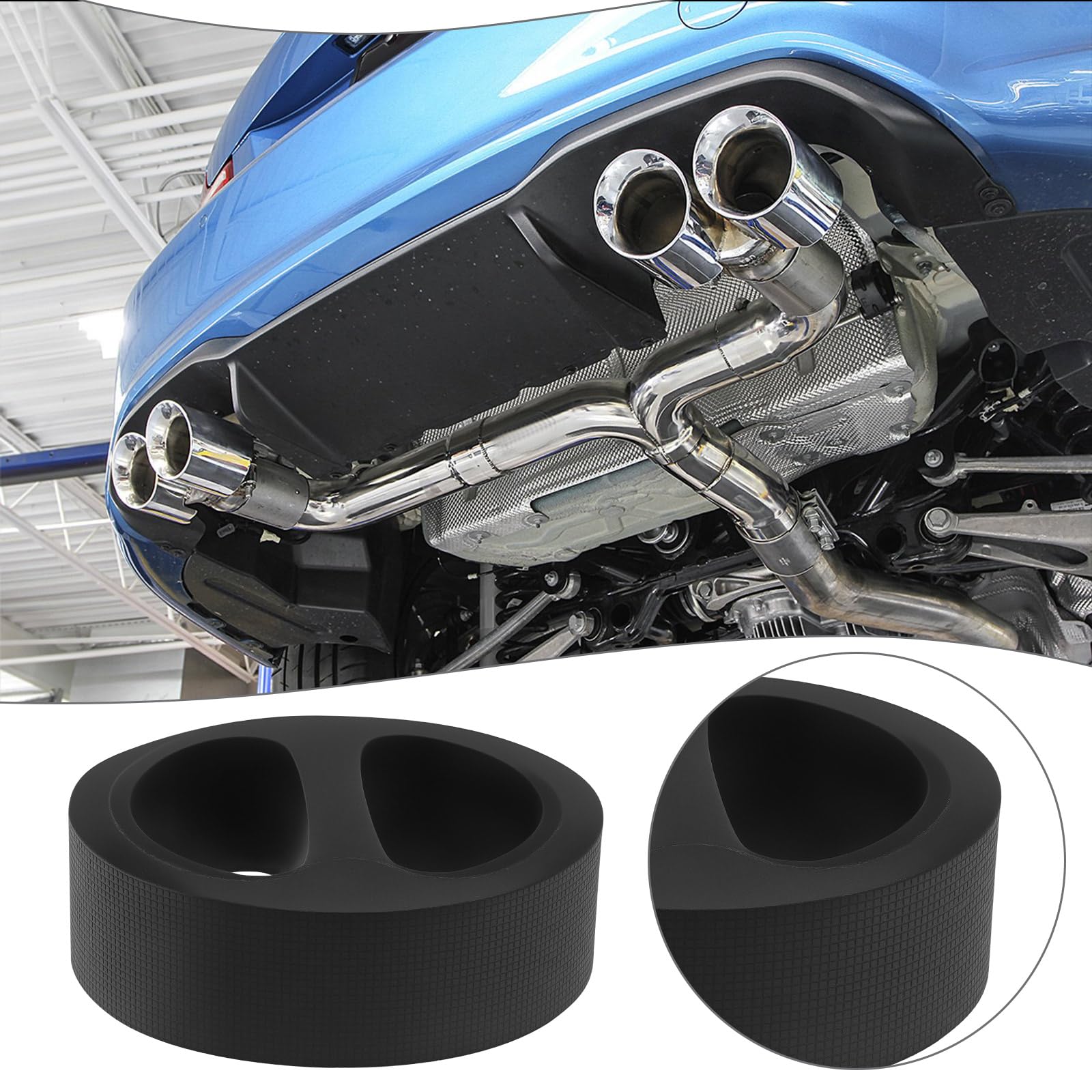 4 Bagues De Suspension Échappement Caoutchouc SG Store - Compatible BMW Série 3 E30 E36 Série 5 E28 E34 - Référence 18211176424