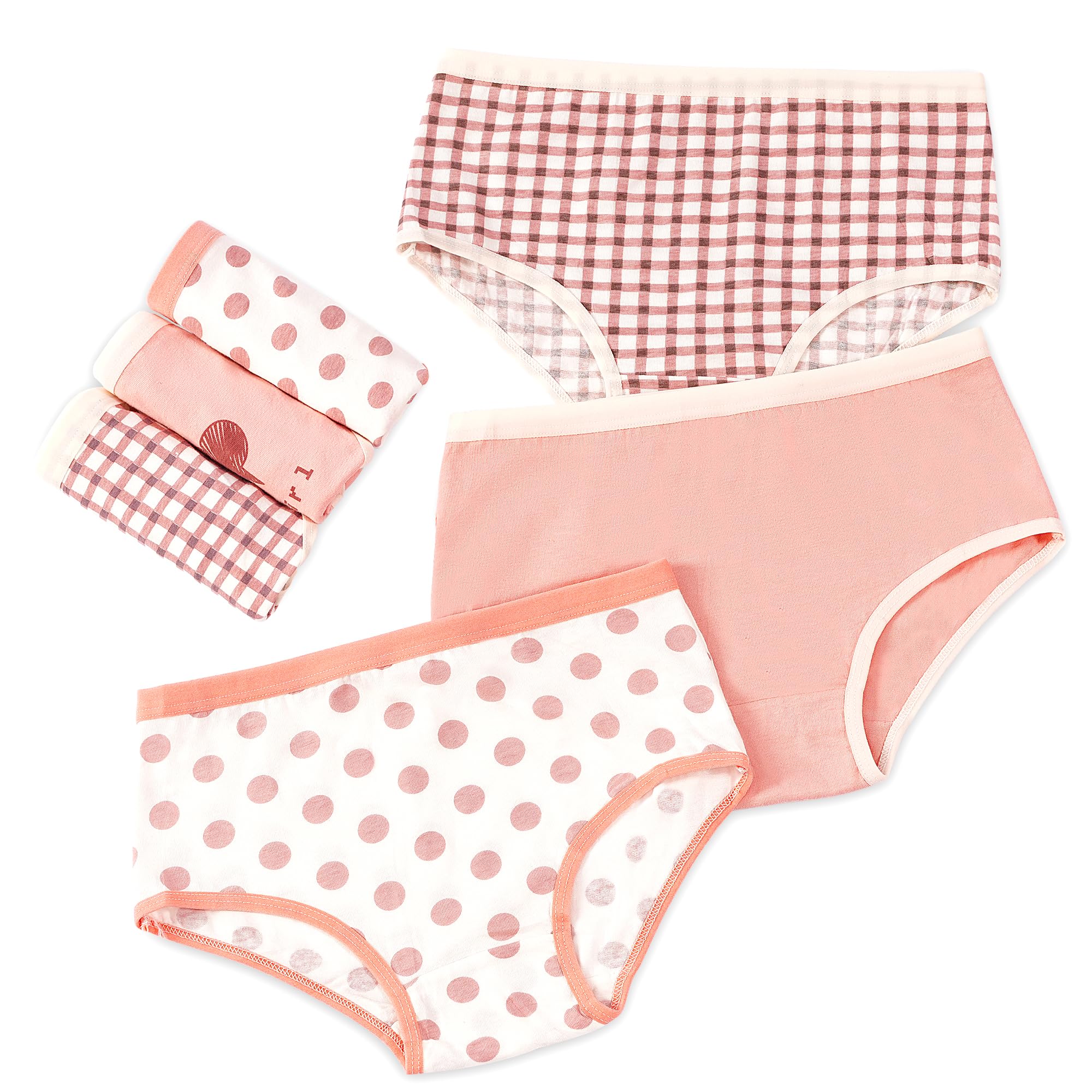 HYCLES Toddler Girls Underwear Cotton Girls Brief Underwear Kids Panties