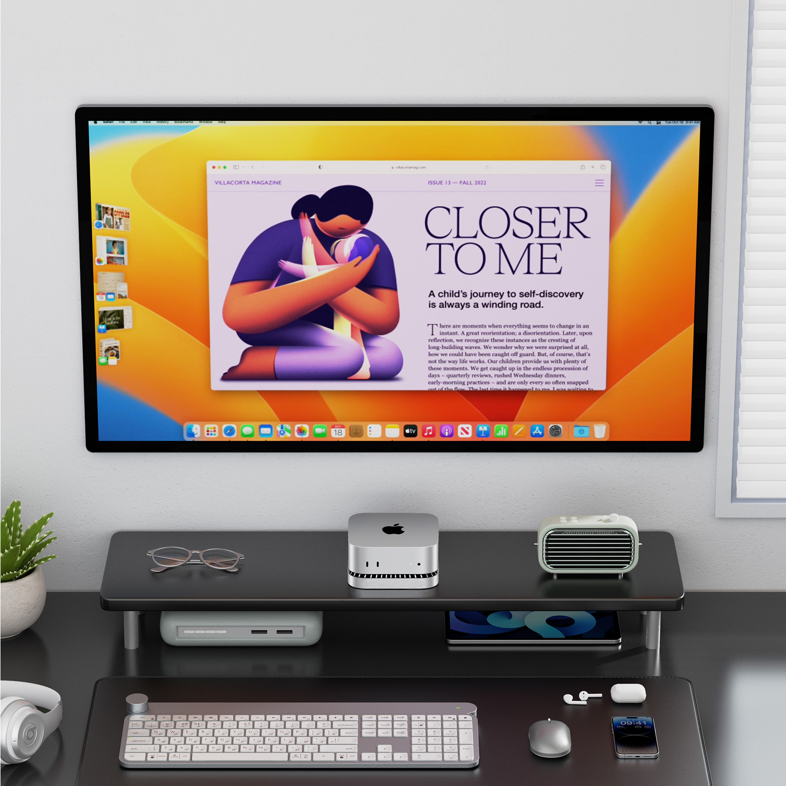 Amazon.com: Mac mini M4 Dock, USB C Hub Aluminum Mac mini Stand