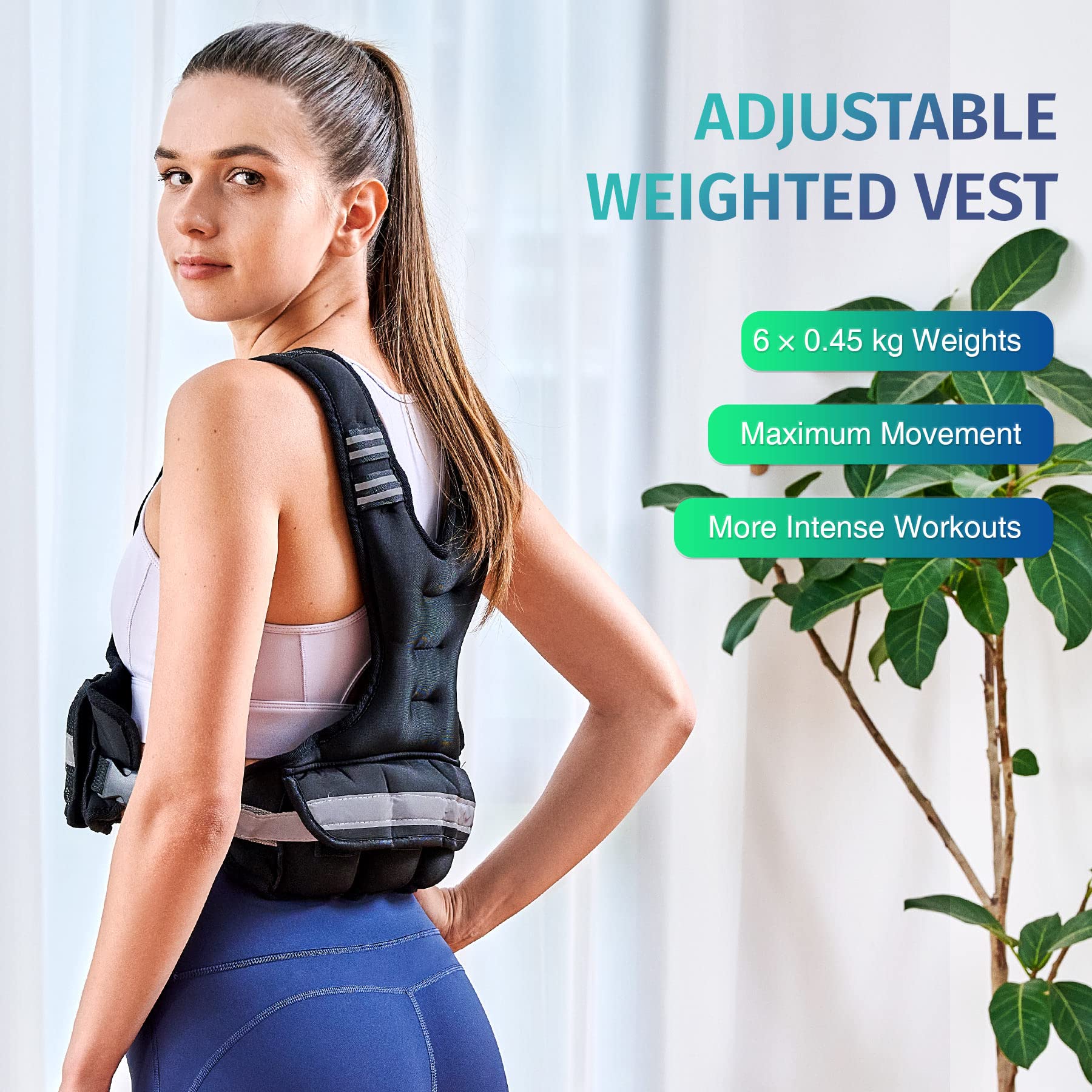 Buy ZELUS Weighted Vest for Men and Women 1.84.5kg/59kg/914kg Vest