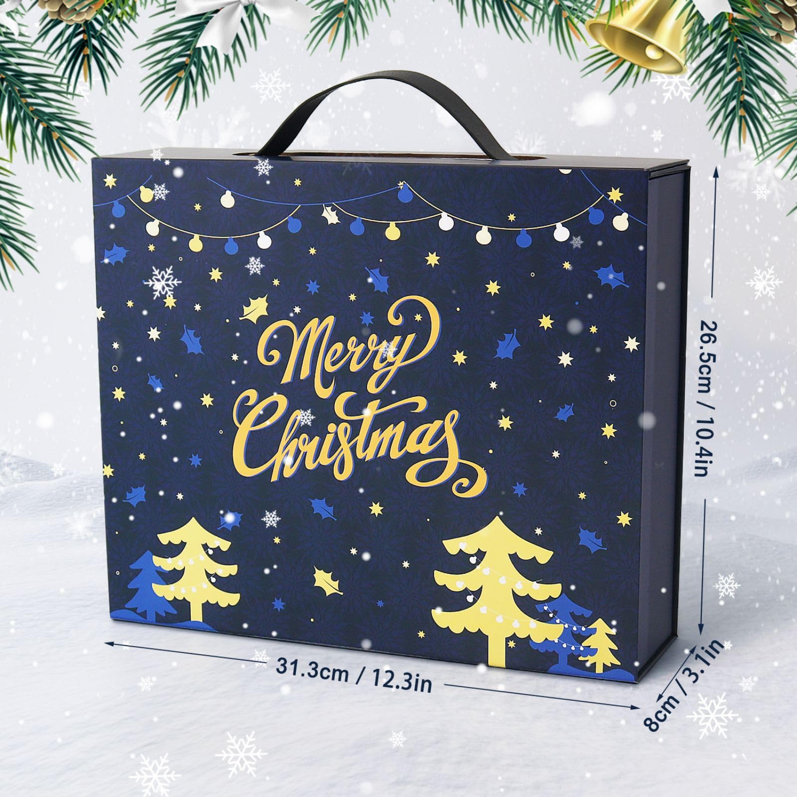 CustmArti DIY Weihnachten Diamond Art Painting Adventskalender Set Kinder 24 Fächer Überraschung Basteln Motive Glitzer Kristalle Werkzeuge Urlaub Dekoration-A