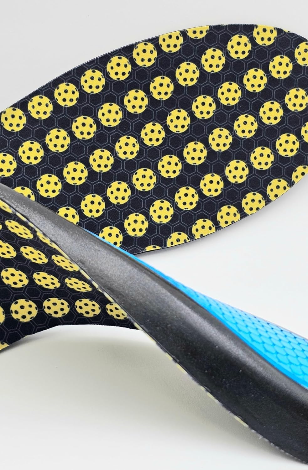 Banger CourtLoc Pickleball Insoles for Men – Low-Profile Arch Support Shoe Inserts, Lateral Stability & Plantar Fasciitis Relief Support – Trim-to-Fit, Moisture-Wicking Court Sport Insole (Men's) - Image 7