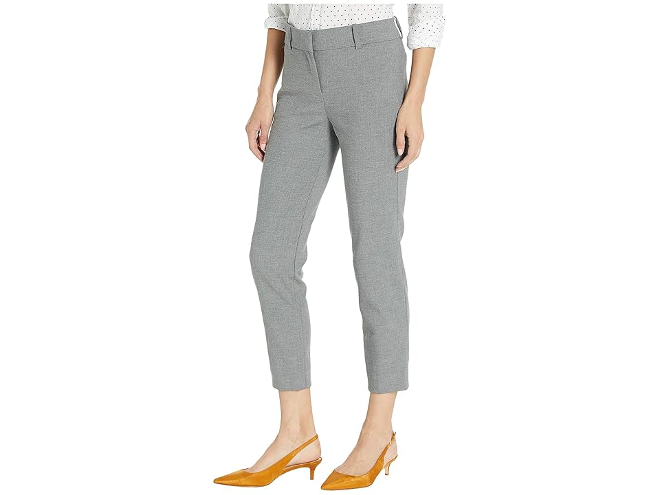 

J.Crew Cameron Pants in Stretch Crepe (Heather Graphite) Women's Casual Pants, Gray