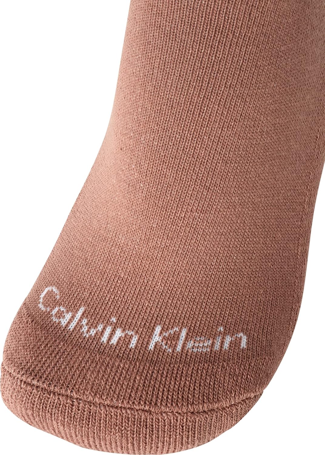 Calvin Klein Womens No Show Socks - 6 Pack Breathable Cotton Blend Athletic Performance Low Cut Running Socks for Women