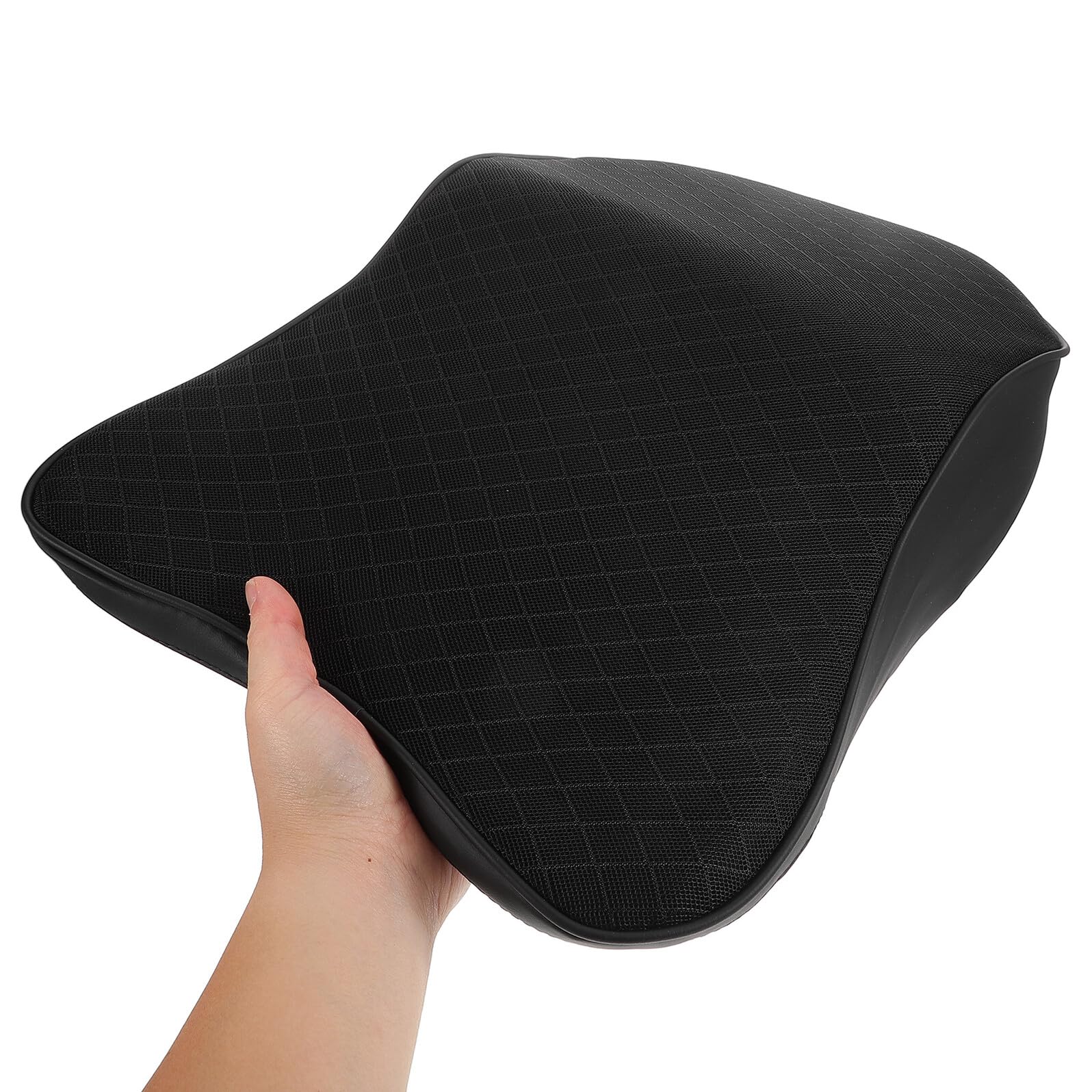 Almohada Ergonómico de Ajustable Cervical Diseño Viscoelástica Espuma Soporte Cuello para Coche y Silla de Oficina en Viajes Largos y Descanso