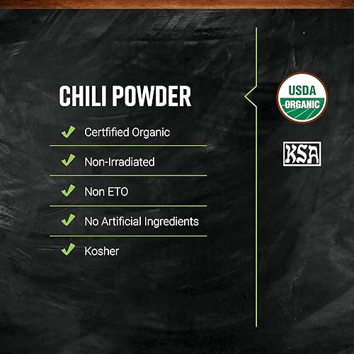 Miniatura 6 de FRONTIER Co-op orgánico Chili en Polvo mezcla, 1 libra Bulk Bolsa