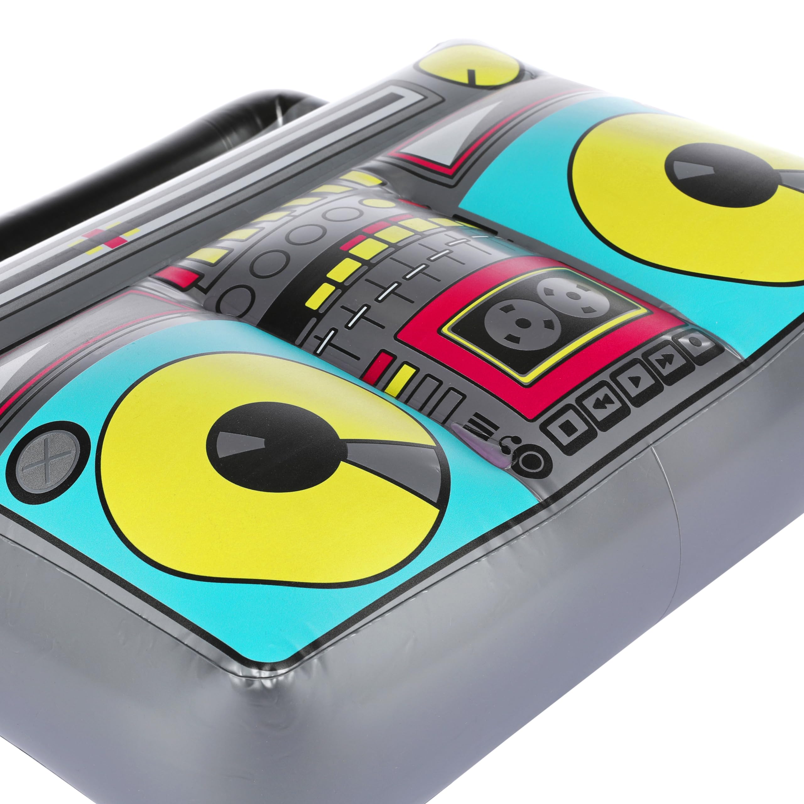 FunX Inflatable Ghetto Blaster Retro Tree Box Accessory for Carnival Party and Costume, 80s 90s Hip Hop Outfit (Large) - Image 2