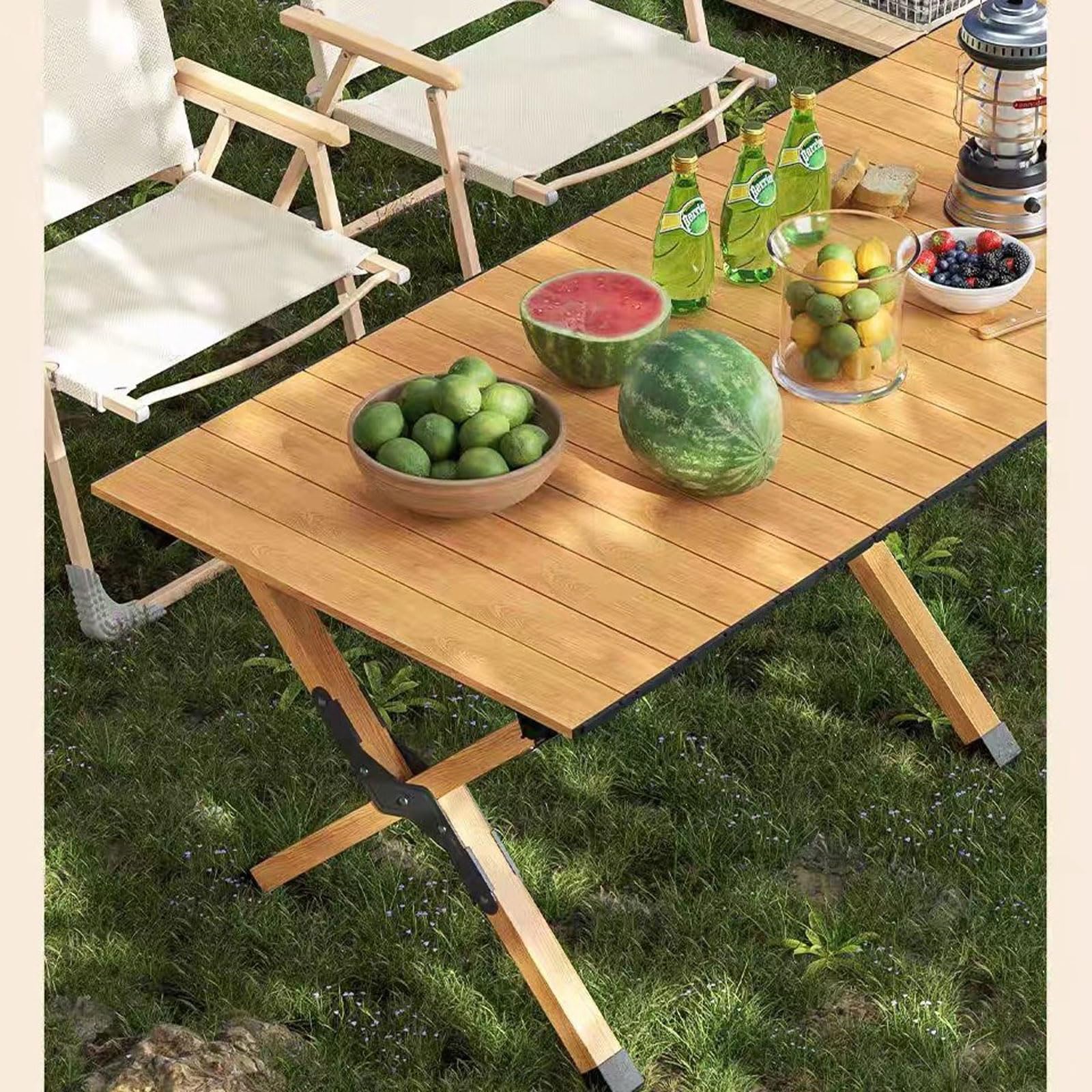 Tavolo da campeggio da picnic,Pieghevole Tavolo Da Campeggio Acciaio Al Carbonio,Tavoli Da Campeggio Con Roll -up,Tavolo tavolino pieghevole con borsa per il trasporto,per picnic Camp Backyard BBQ
