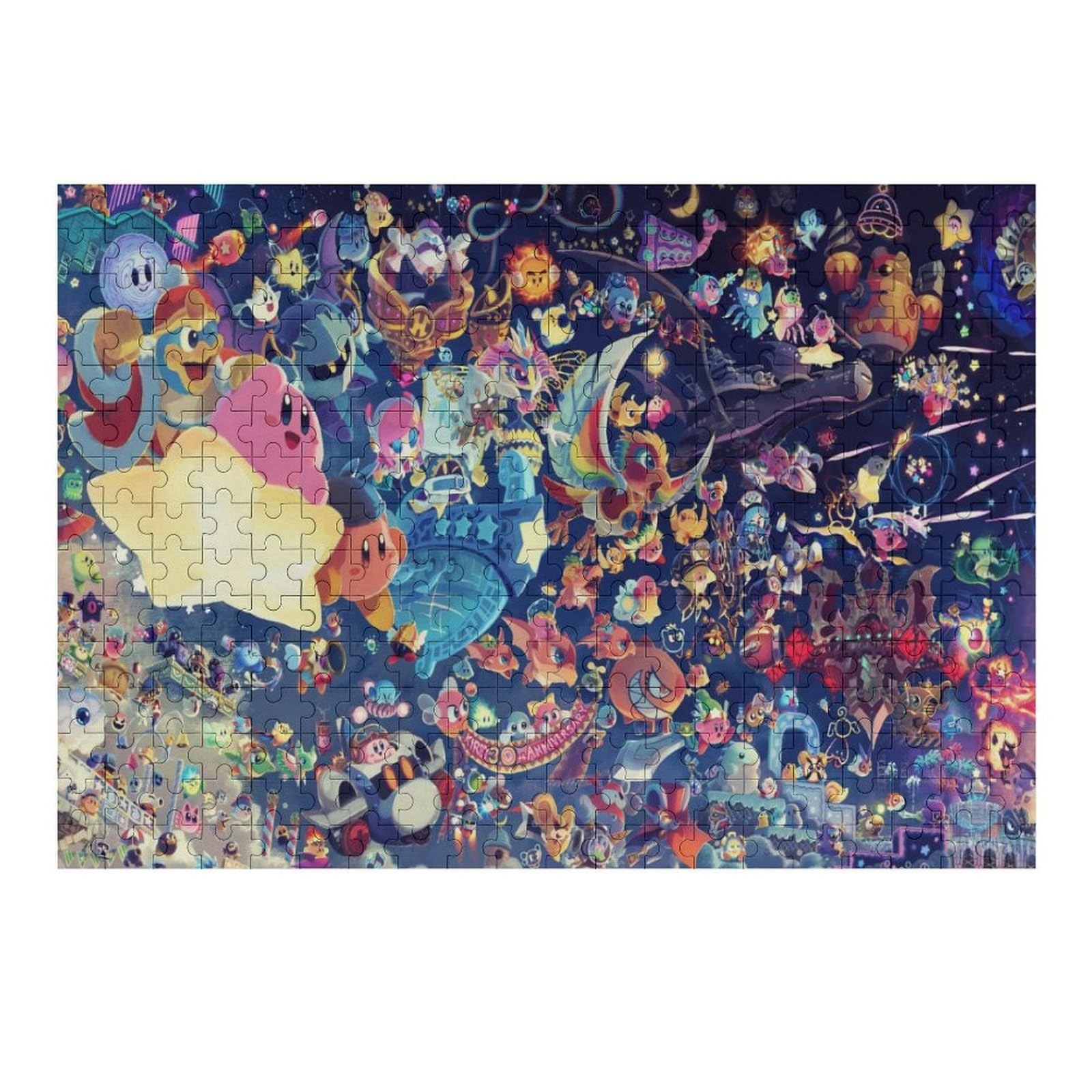 Amazon.co.jp: 星のカービィ ジグソーパズル 300/500/1000ピース 木製