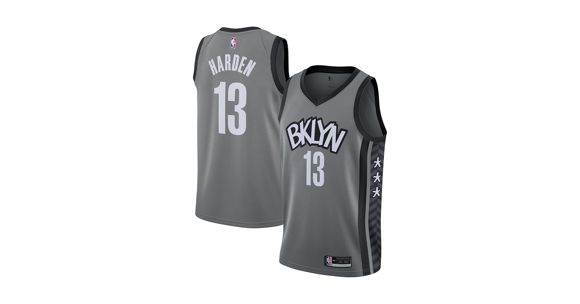 Amazon.com: Outerstuff James Harden Brooklyn Nets Gray #13
