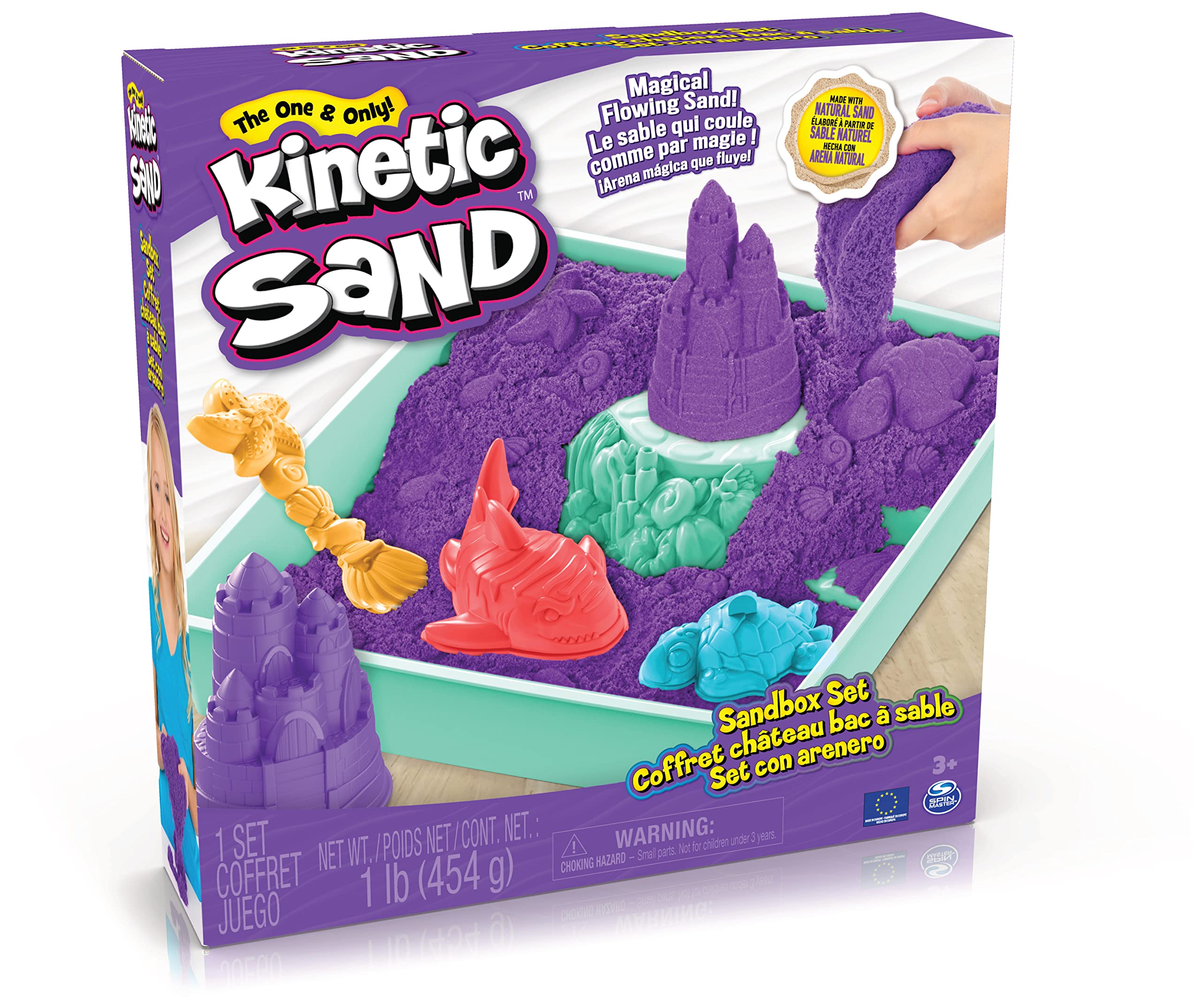 Kinetic Sand - zestaw piaskownica