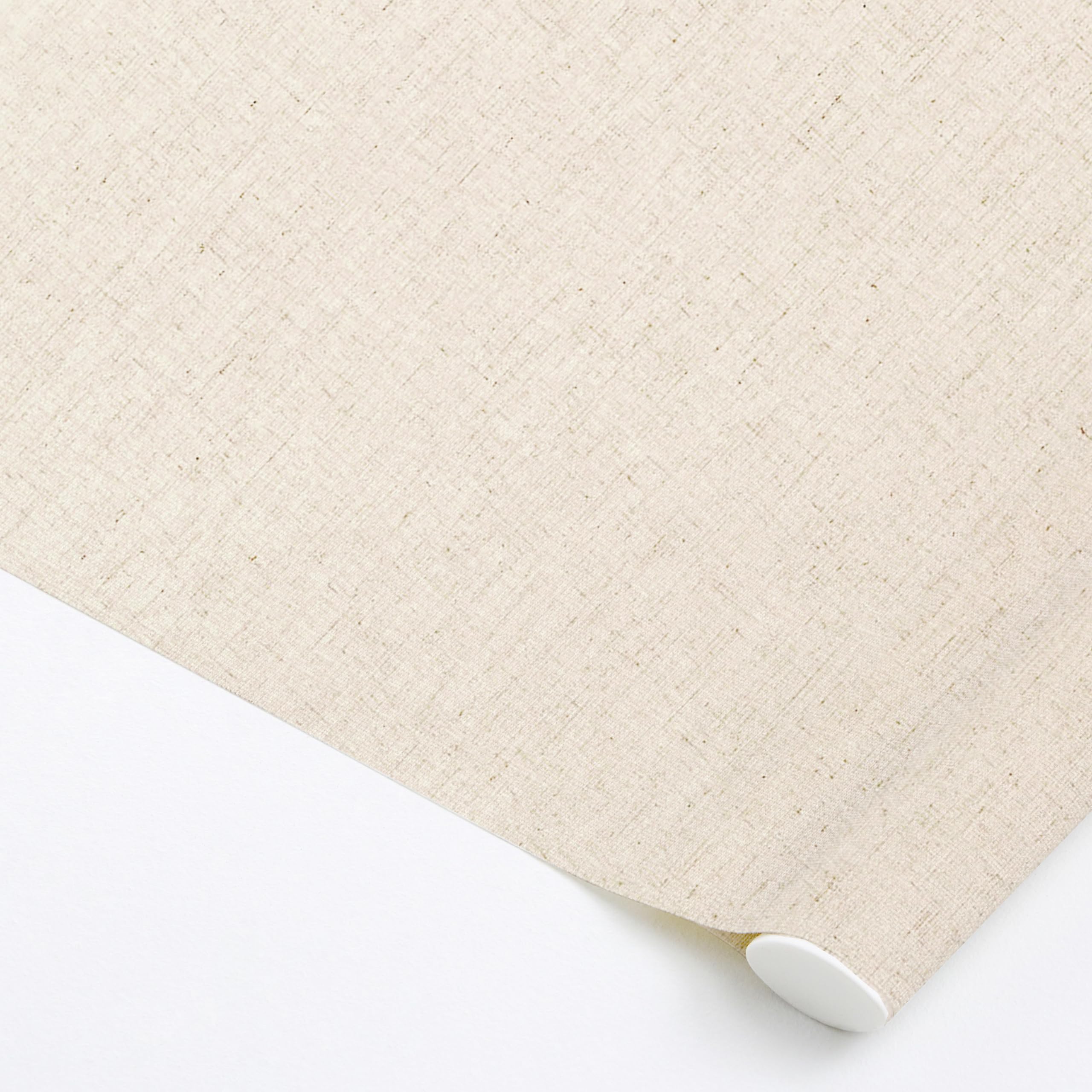 Blindecor Store Enrouleur occultant de qualité supérieure sur Mesure Couleur Lin 130 x 220 cm (l x h) Dimensions du Tissu 127 x 215 cm Store Enrouleur Opaque avec Tube de 38 mm