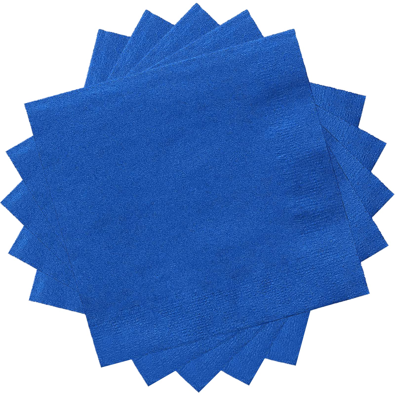 Pack of 20 blue napkins, paper napkins, blue, 33 x 33 cm, napkins, paw cocktail napkins, table decoration, wedding paper napkins, disposable napkins, table decorations for garden, birthday party