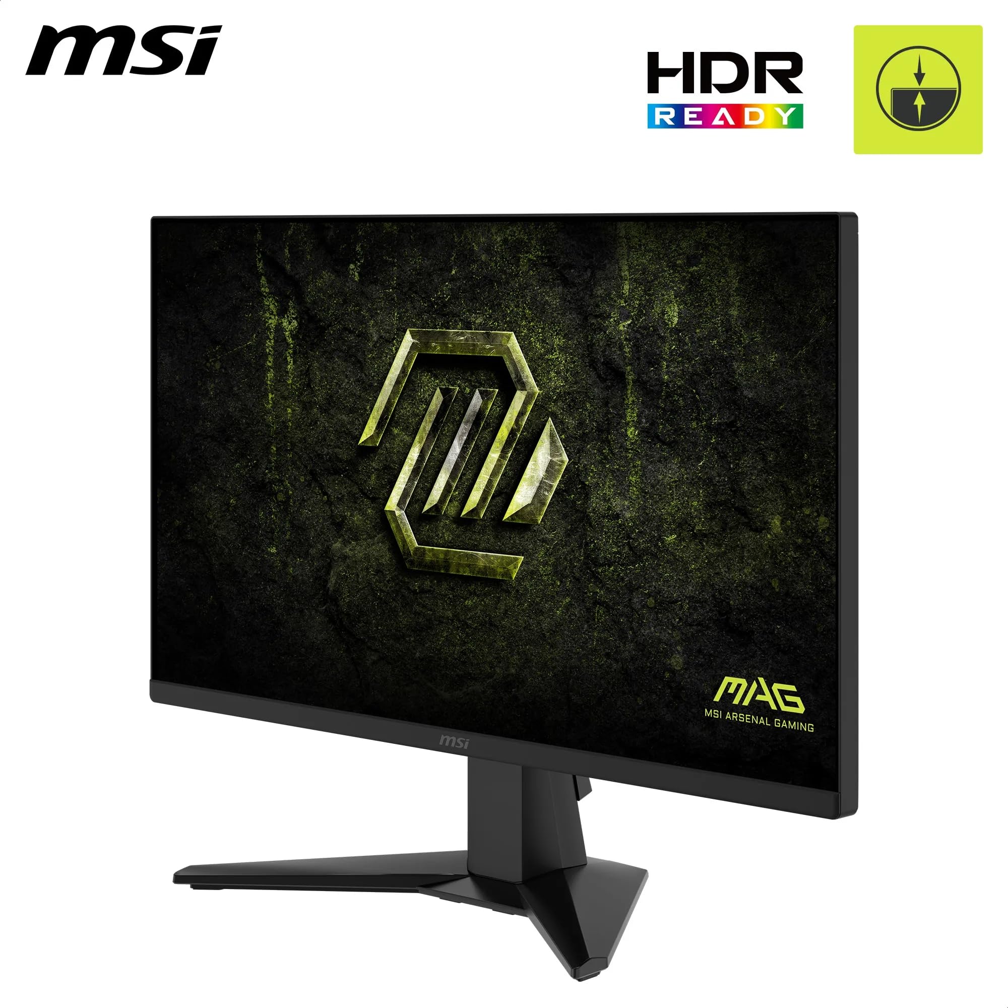 Msi Mag 245f X24 GaminG-Monitor 23,8 Zoll Rapid Ips 240 Hz 0,5 Ms Gtg Fhd Schwarz