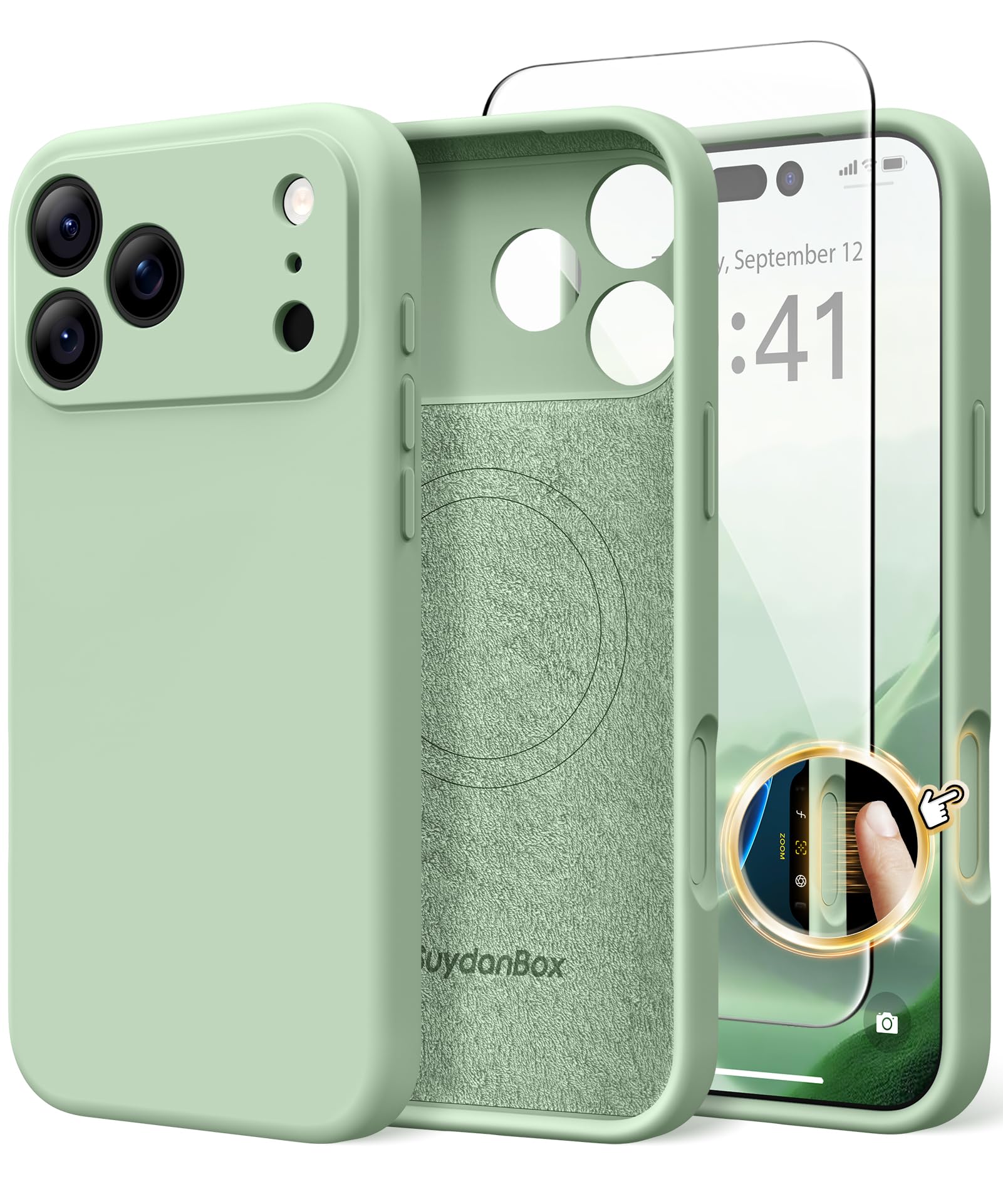 Magnetic for iPhone 18 Pro Case/iPhone 17 Pro Case Silicone
