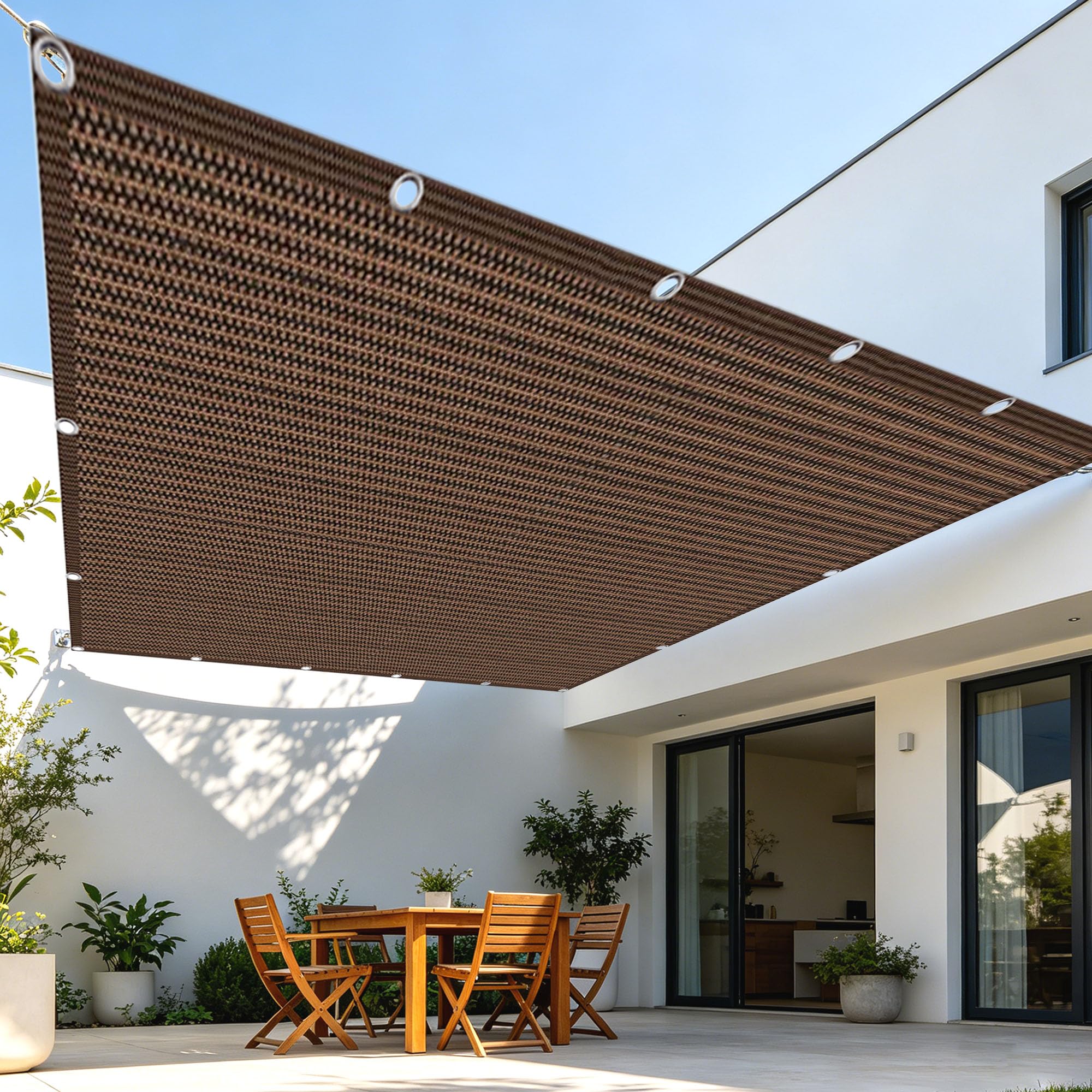Filet d'ombrage anti UV pour protéger la serre et le jardin du soleil