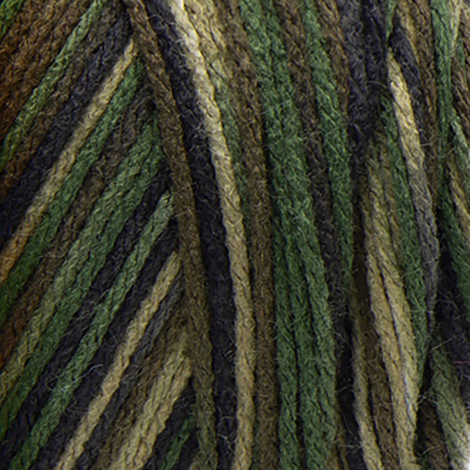 Bulk Buy: Red Heart Super Saver (2-Pack) (Camouflage, 5 oz Each Skein)