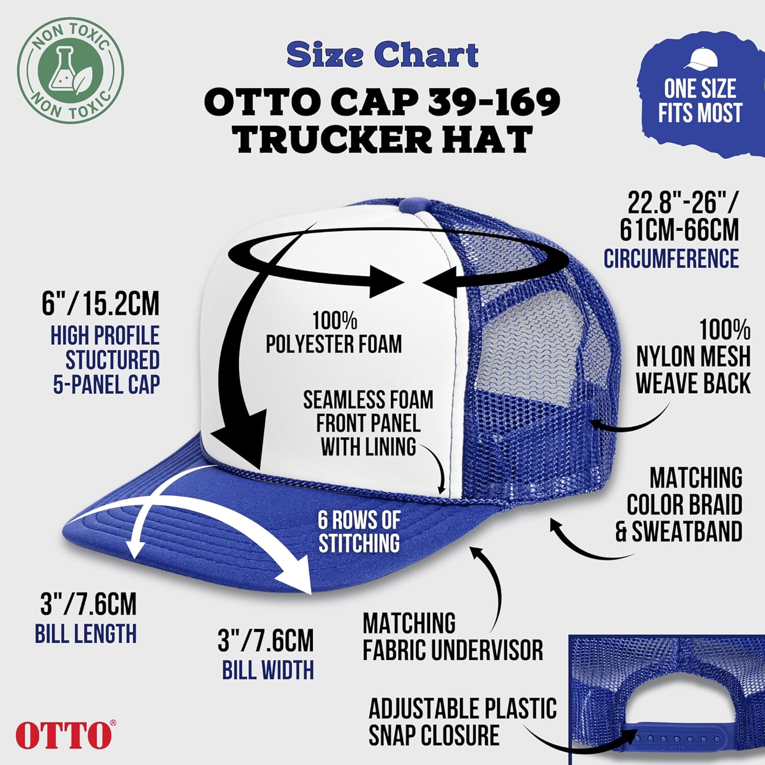 Later Gator | Foam Front Trucker Snapback Hat | for Men & Women - Image 5