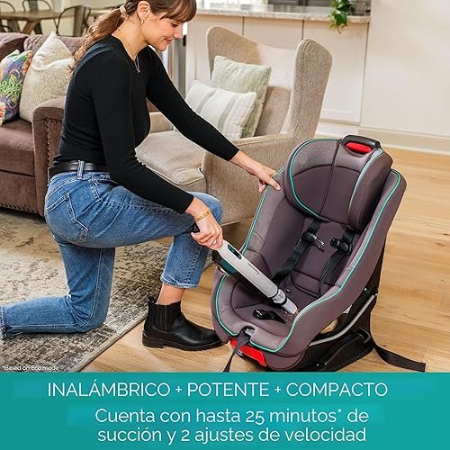 Miniatura 2 de Kenmore HV3005 Aspiradora de mano inalámbrica sin escobillas de 11.1 V, ligera, versátil y portátil, potente succión con control de potencia de 2