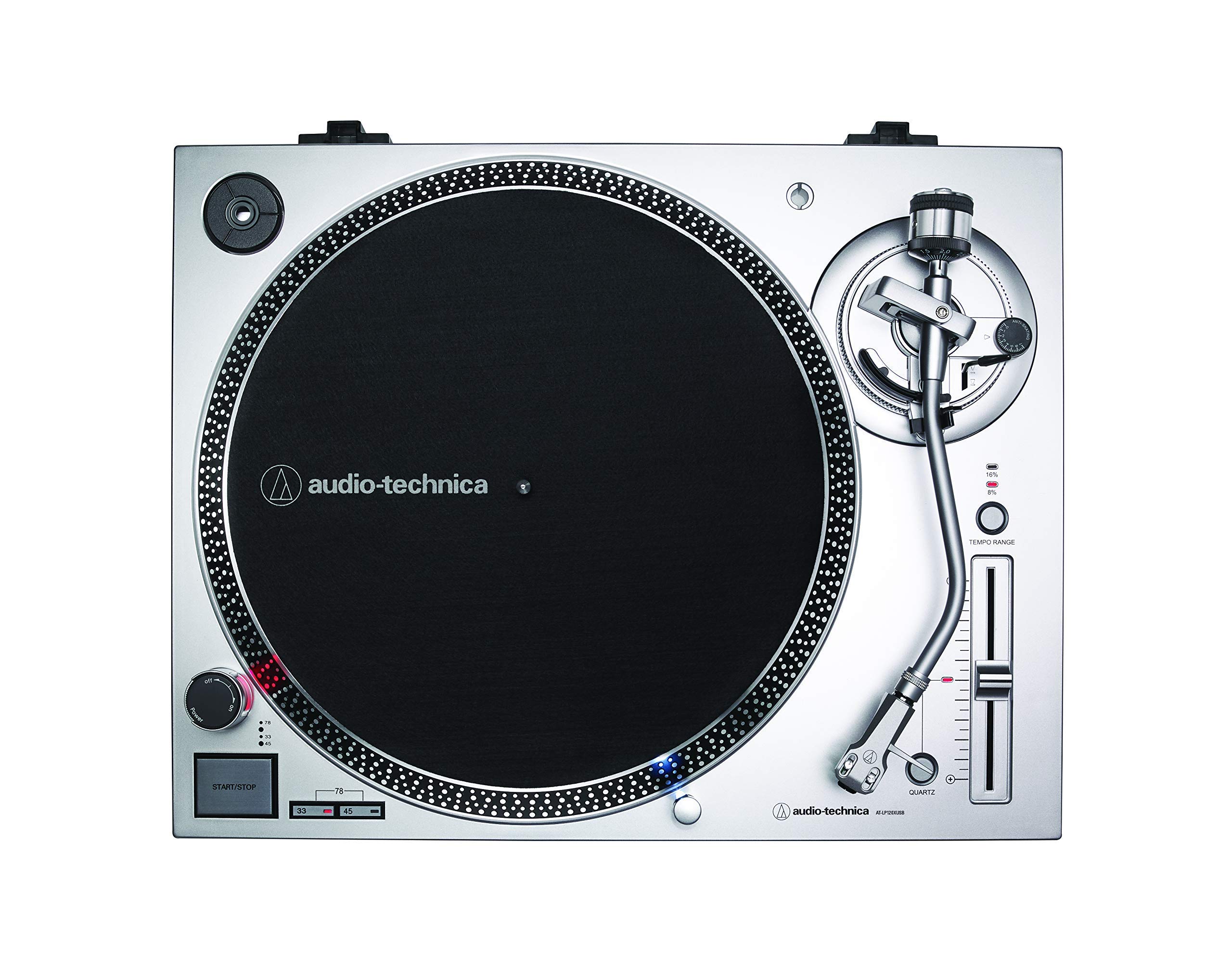 Audio-Technica AT-LP120XUSB Giradischi a trasmissione diretta manuale (analogico e USB) (ricondizionato)
