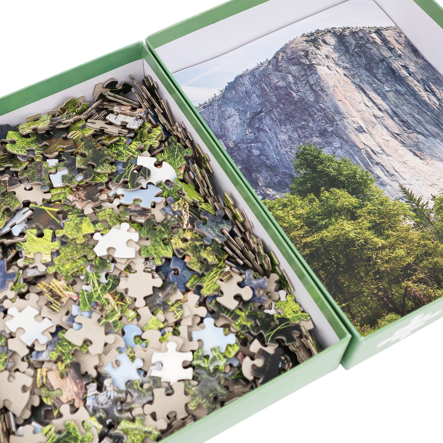 Rompecabezas de 1000 piezas, cada pieza es única, Parque Nacional de Yosemite para adultos, cartón grueso y resistente, juego familiar entrelazado preciso rompecabezas de juego familiar a 3