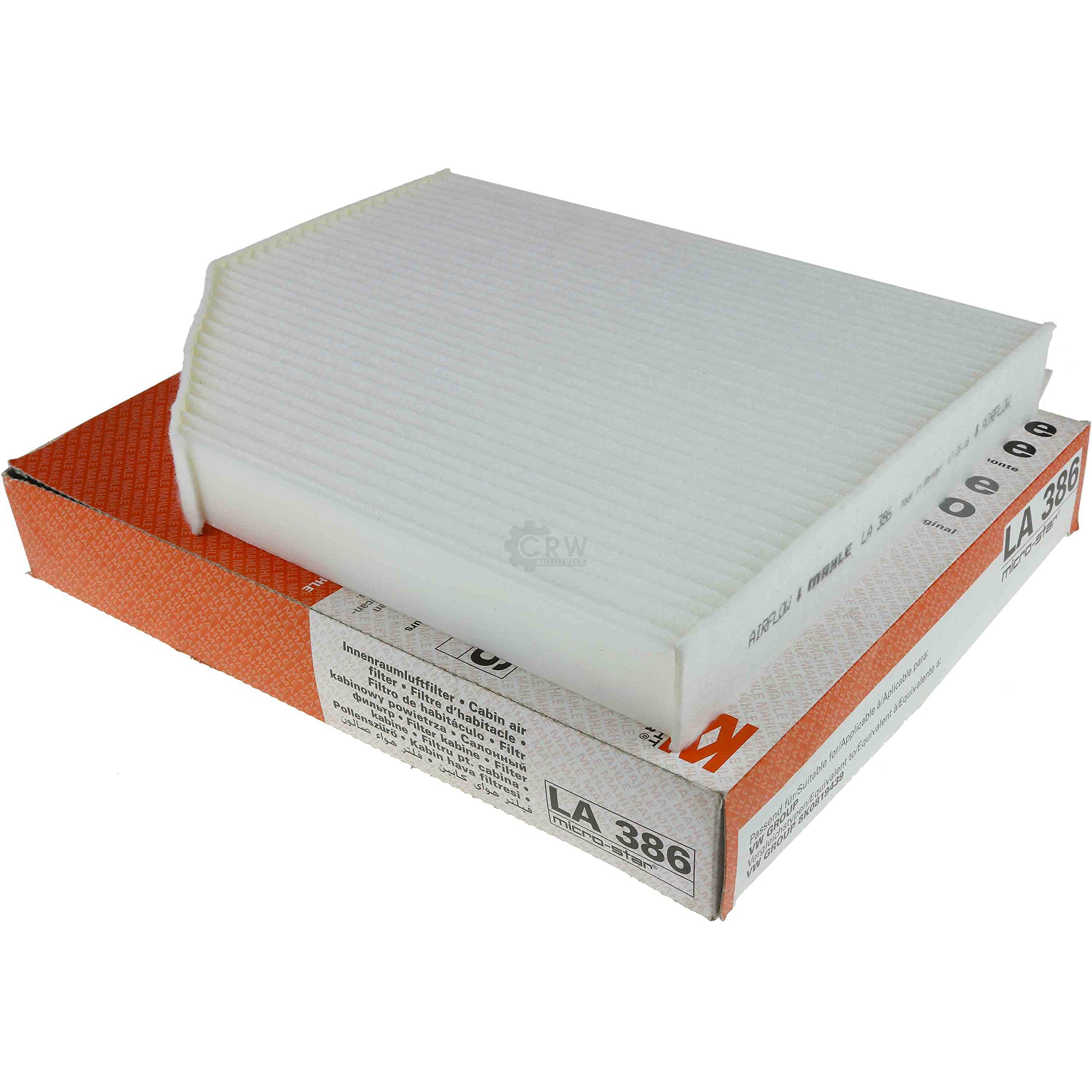 Paquete de inspección Kit de mantenimiento con filtro de aceite OX 420D, filtro de aire LX 2092D, filtro de combustible KL 596, filtro de habitáculo LA 386, tornillo de cierre