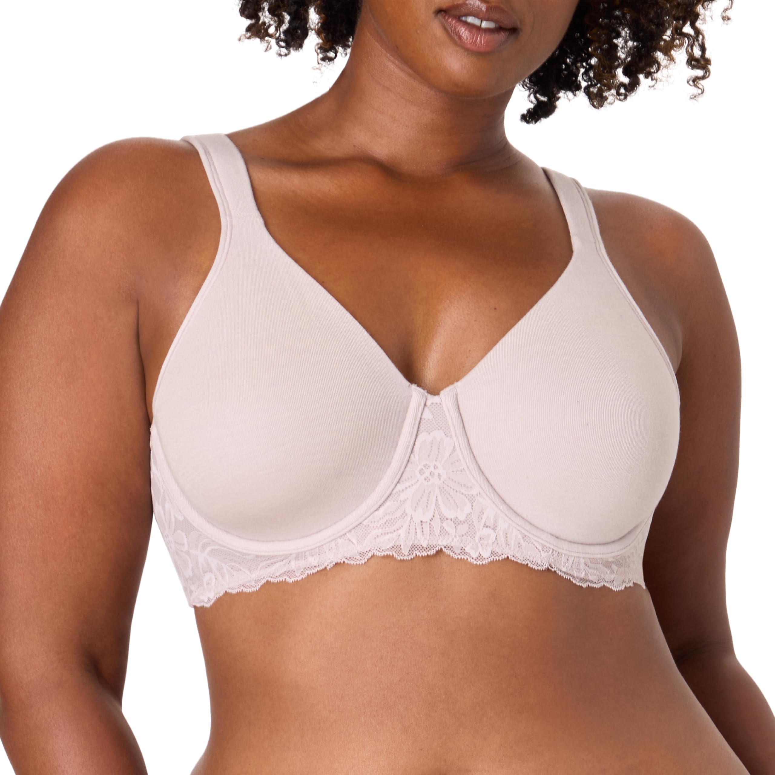 Bali Women's Minimizer Bra, Breathe Underwire S for Women, Full Coverage for Large Bust, Most Comfortable