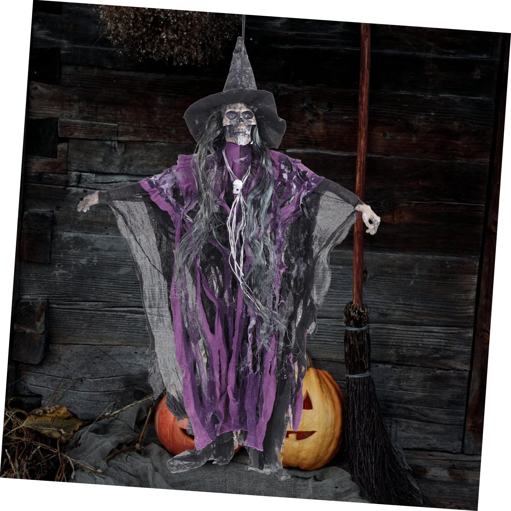 TOPBATHY 2 Decorazioni Di Halloween Da Appendere Per Feste Atmosfera Spettrale E Inquietante