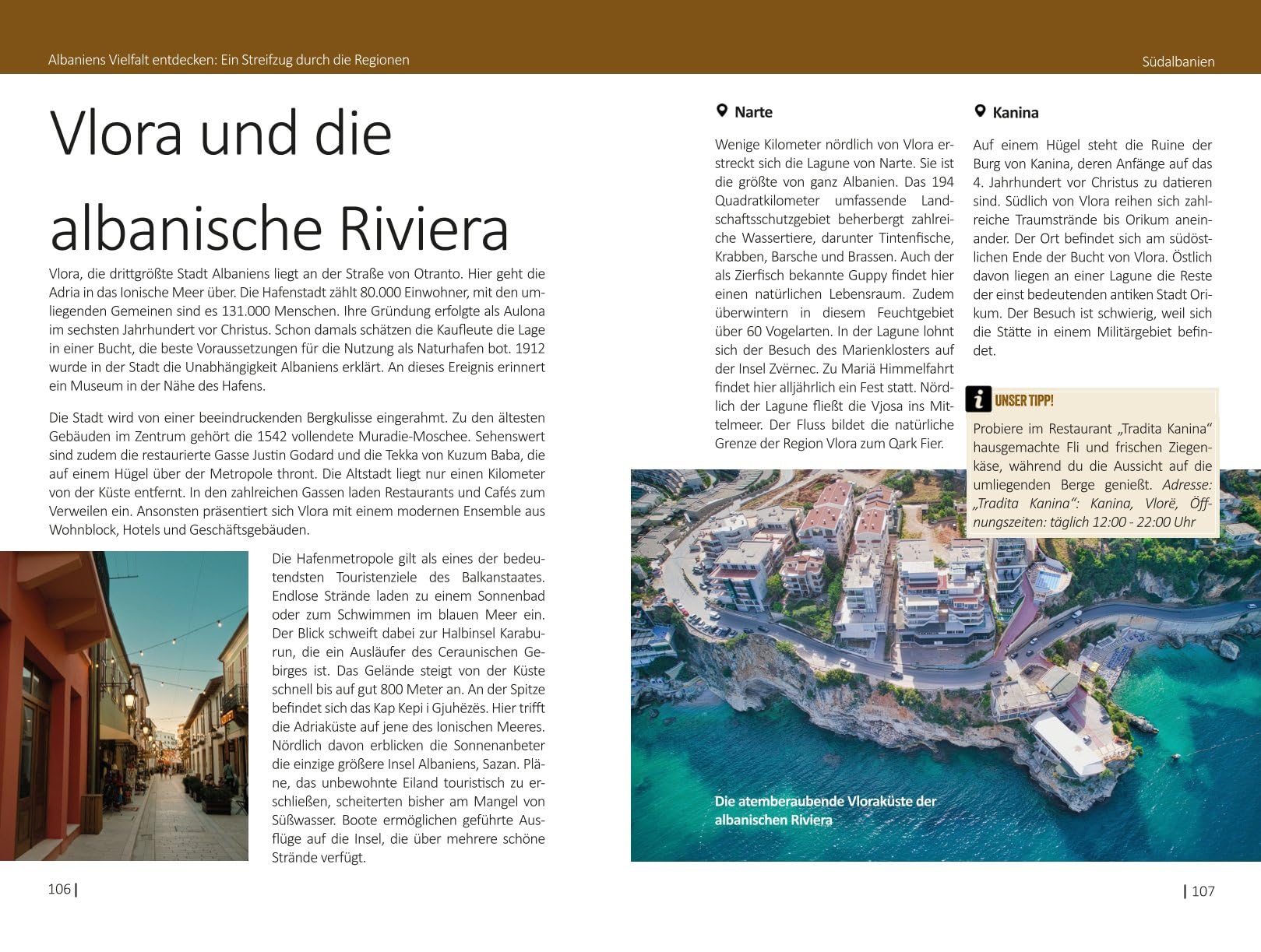 Faszination Albanien: Die Tipps einer Reiseleiterin | Der kompakte Reiseführer für individuelle Abenteuer von den Alpen bis zur Adriaküste inkl. 3 traumhafter Routen