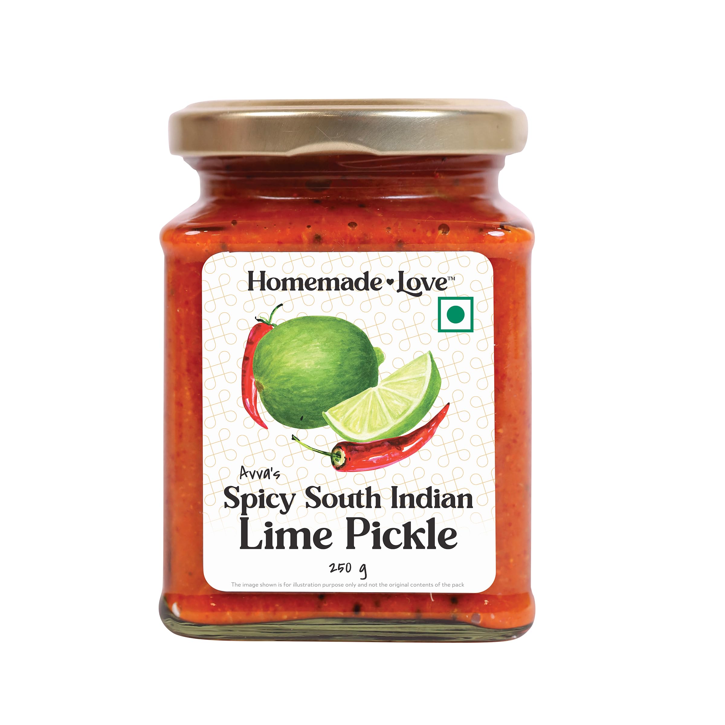 Homemade Love Spicy Lime Pickle (250 Gm) | South Indian Taste Lemon Pickles | Nimbu ka Achar Perfect for Rice, Dosa, Idli, Chappati | Tasty & Tangy Home Made Lemon Ka Achar | No Artificial Flavors-picture-22
