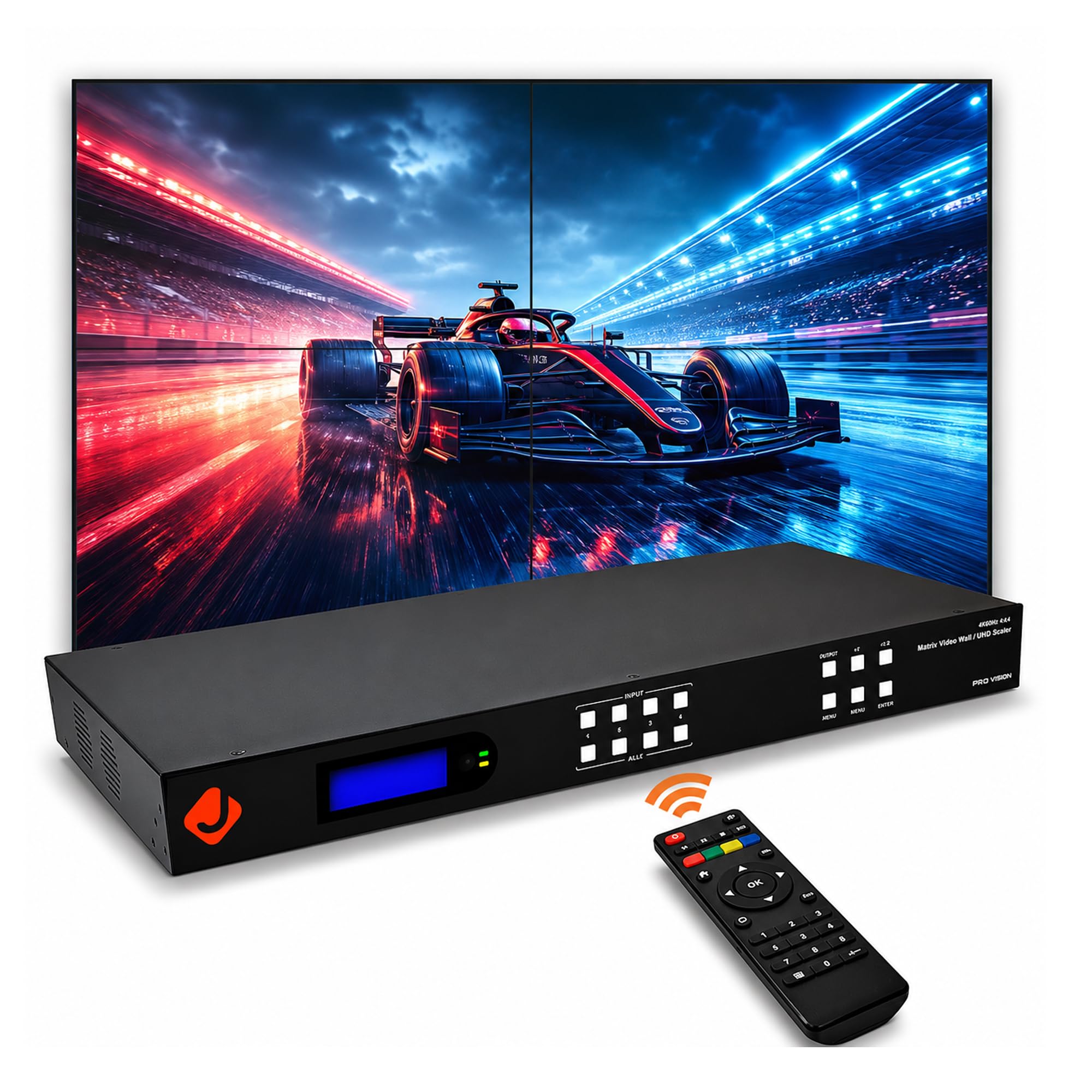 SMALLWONDER アニメーションデック2個セット Amazon.com: J-Tech Digital 4k 2X2 Video Wall Controller