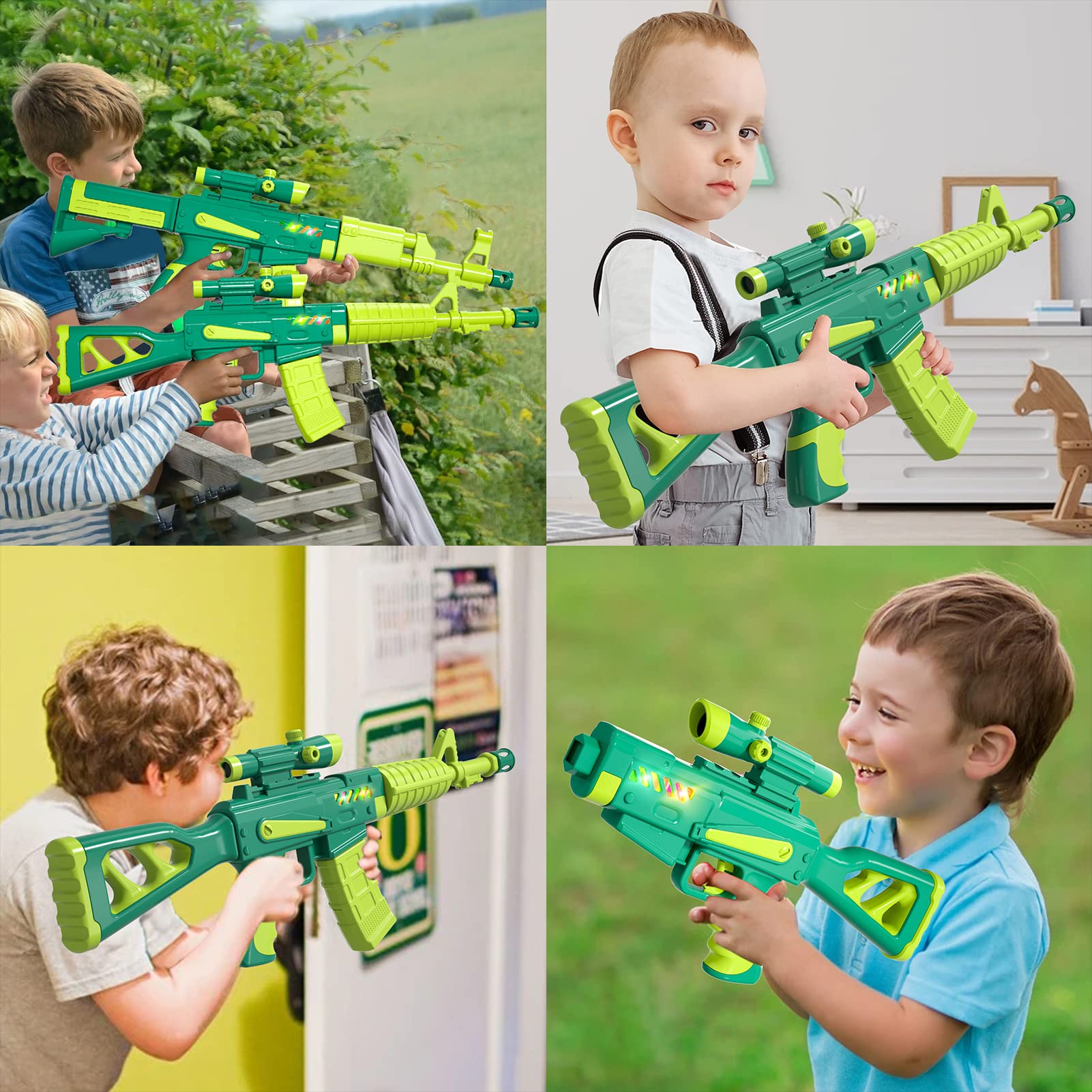 Ci Vetch DIY Toy Gun for Boys Kids, Toy Gun for Boys Kids with