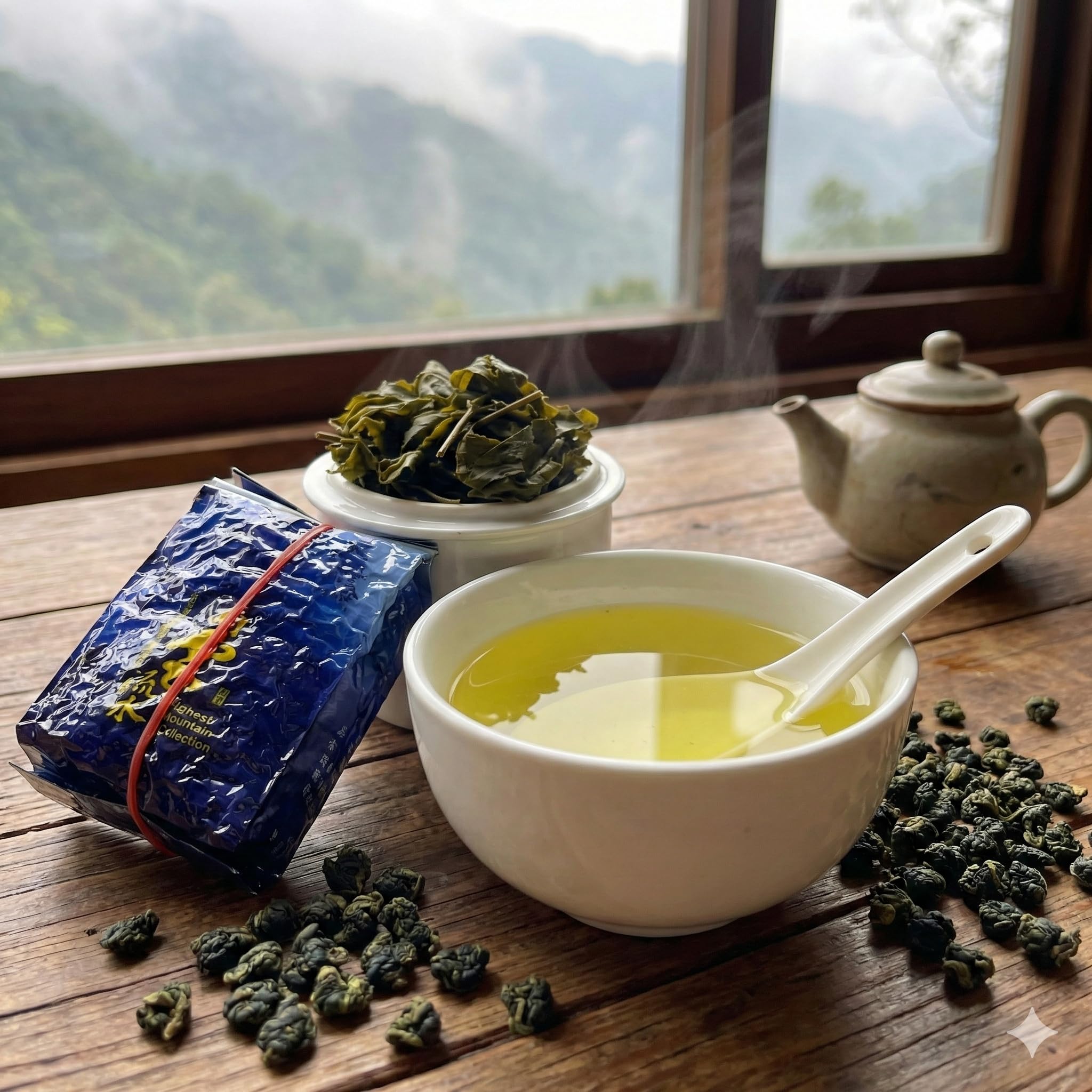 Taiwan unique tea,Chin-Shin-Oolong,阿里山高山茶 Alishan tea,150g*4